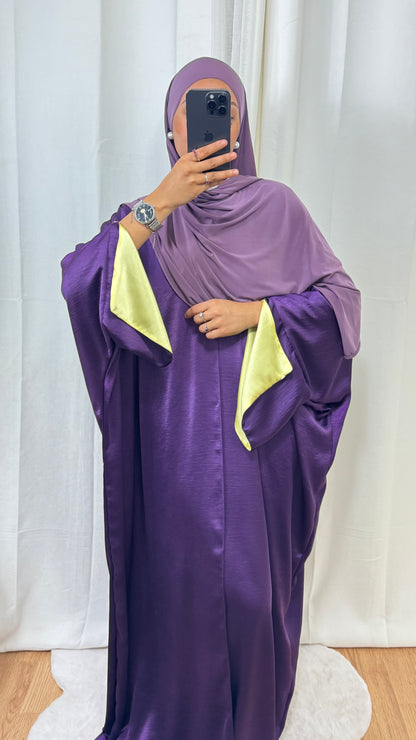 KIMONO CRÉATION ROZENN - VIOLET JAUNE