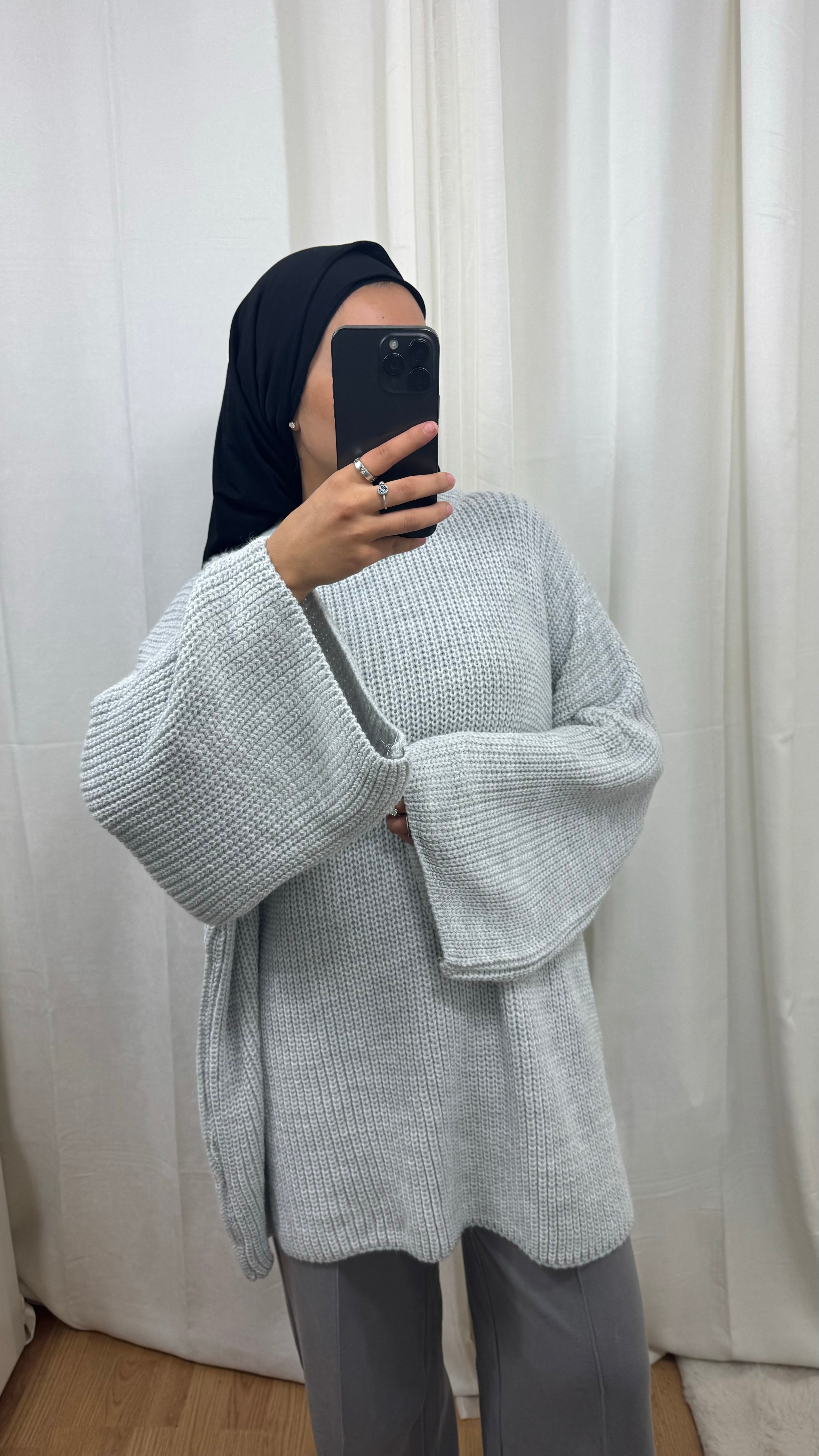PULL ANY - GRIS CLAIR