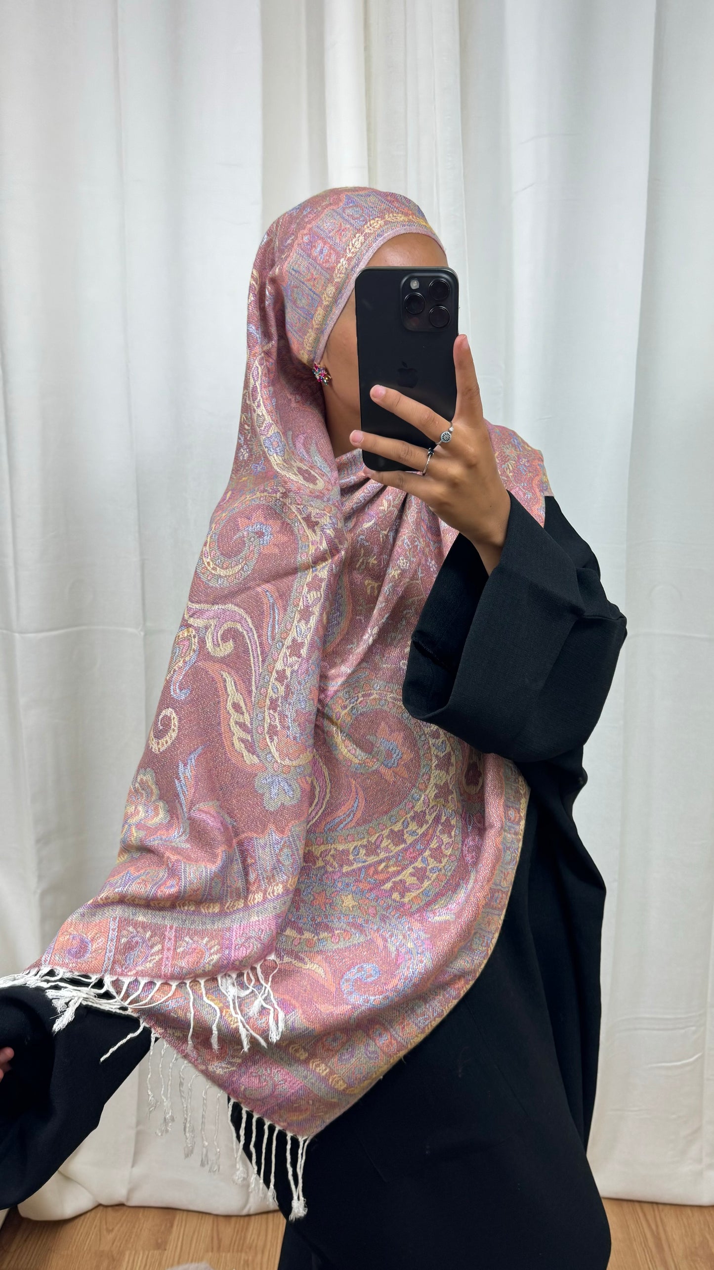 PASHMINA - NOALIE - ROSE