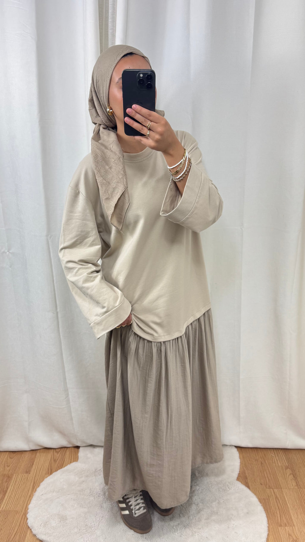ROBE ARIA - BEIGE