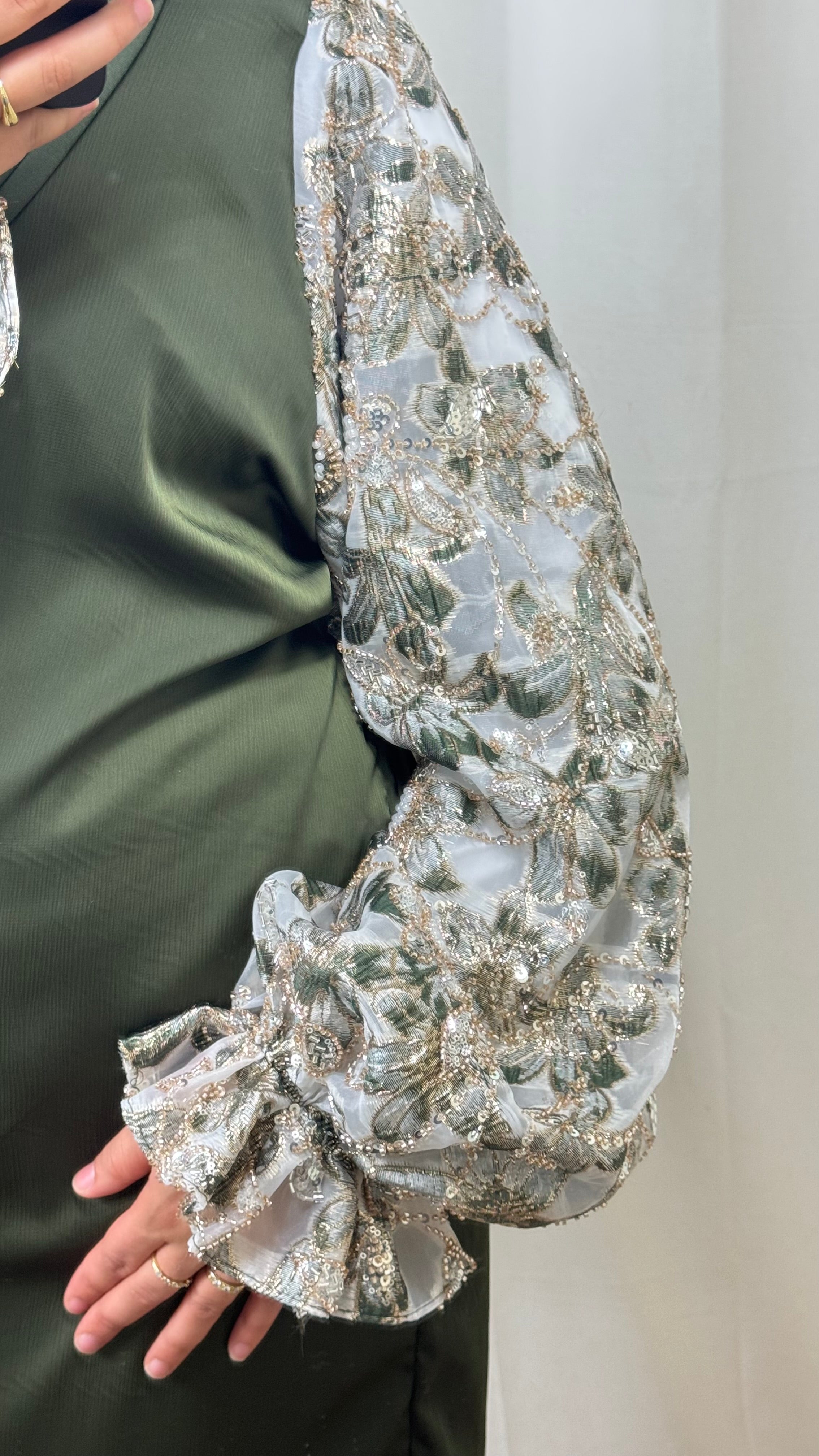 CRÉATION CACHE COEUR NIHAL - KAKI