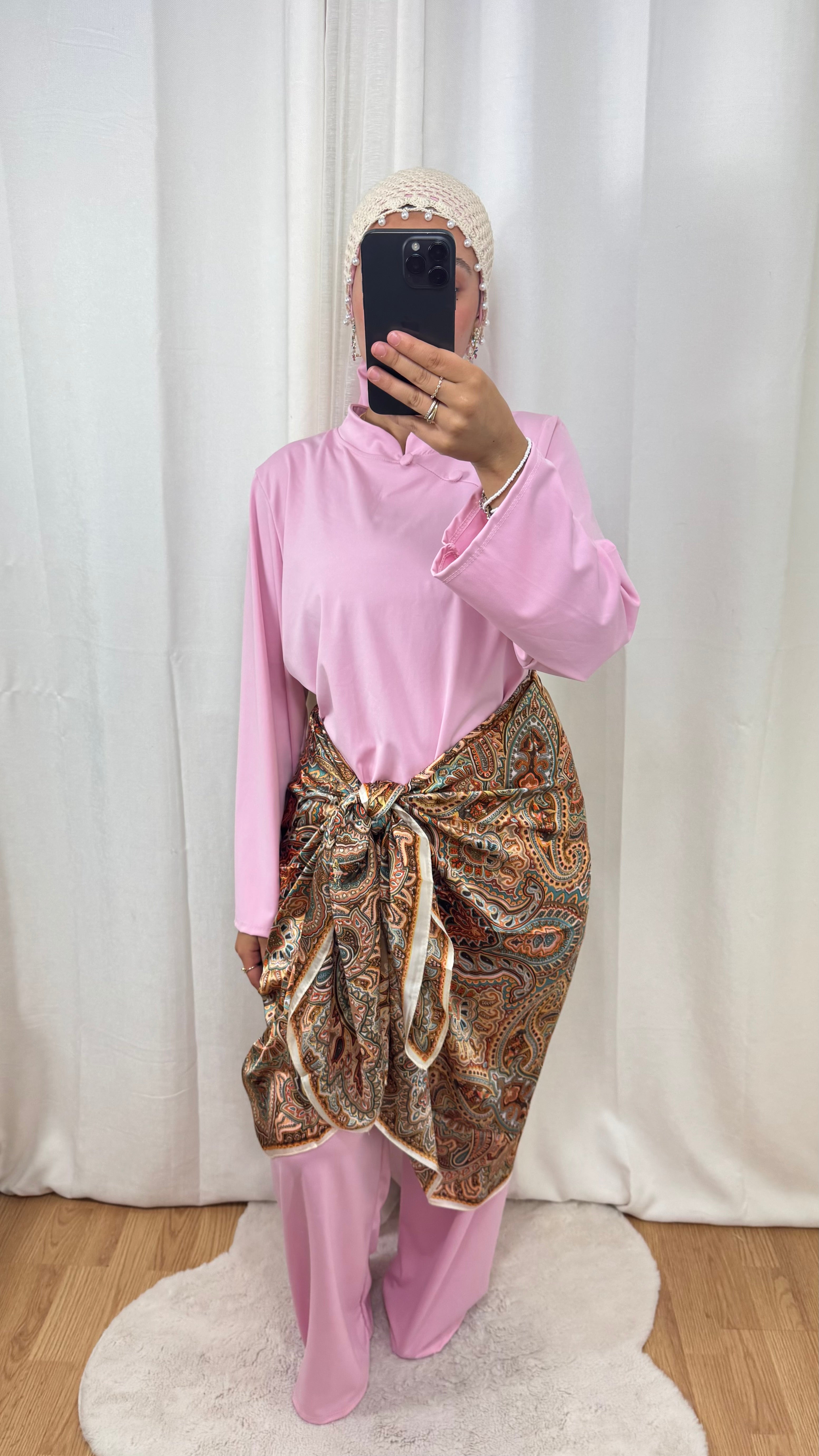 HIJAB RECTANGLE SATINÉ - ÉTÉ