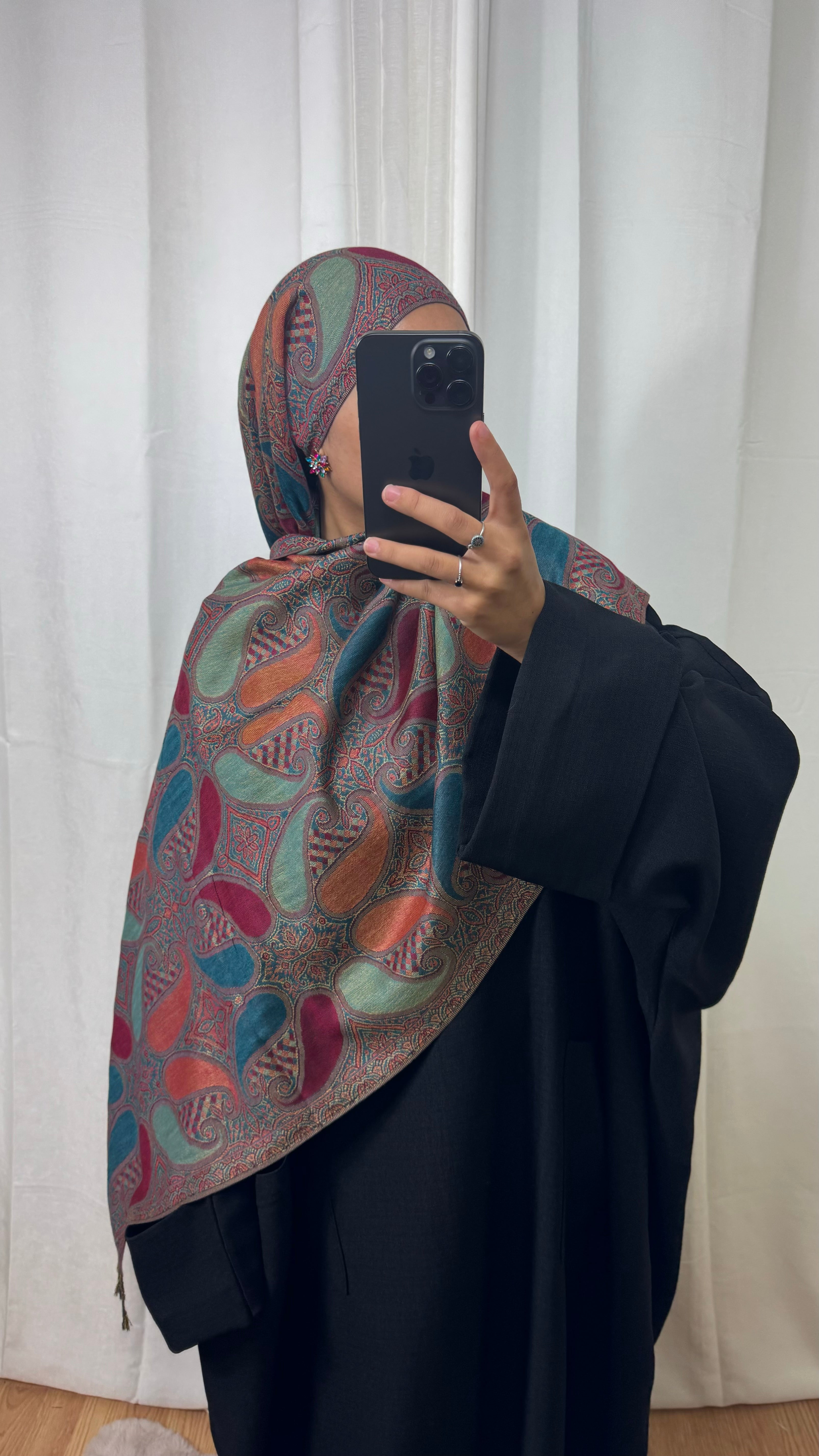 PASHMINA - ZYNAYA - BORDEAU