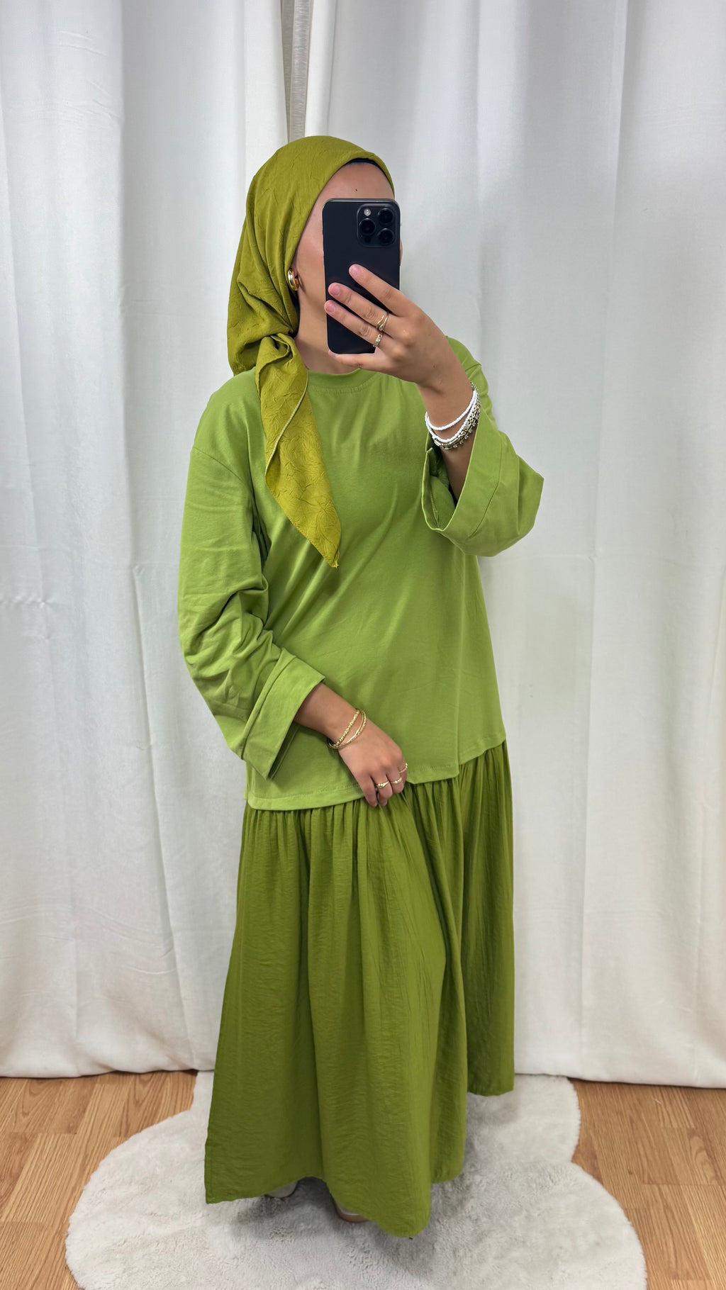 ROBE ARIA - OLIVE