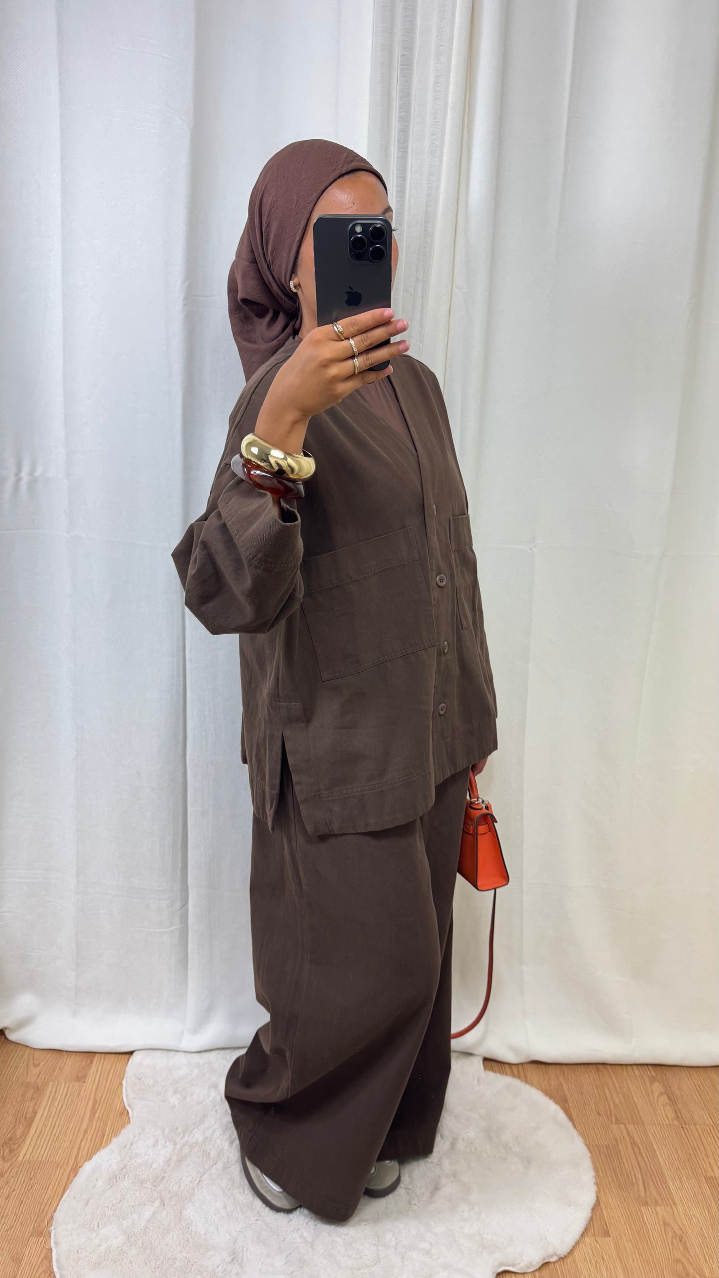 ENSEMBLE AUTOMNE - MARRON