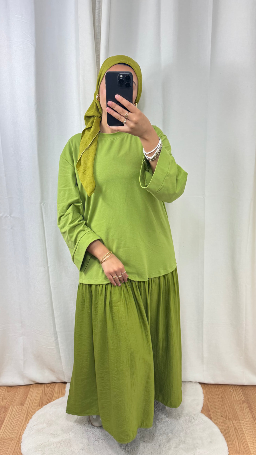 ROBE ARIA - OLIVE