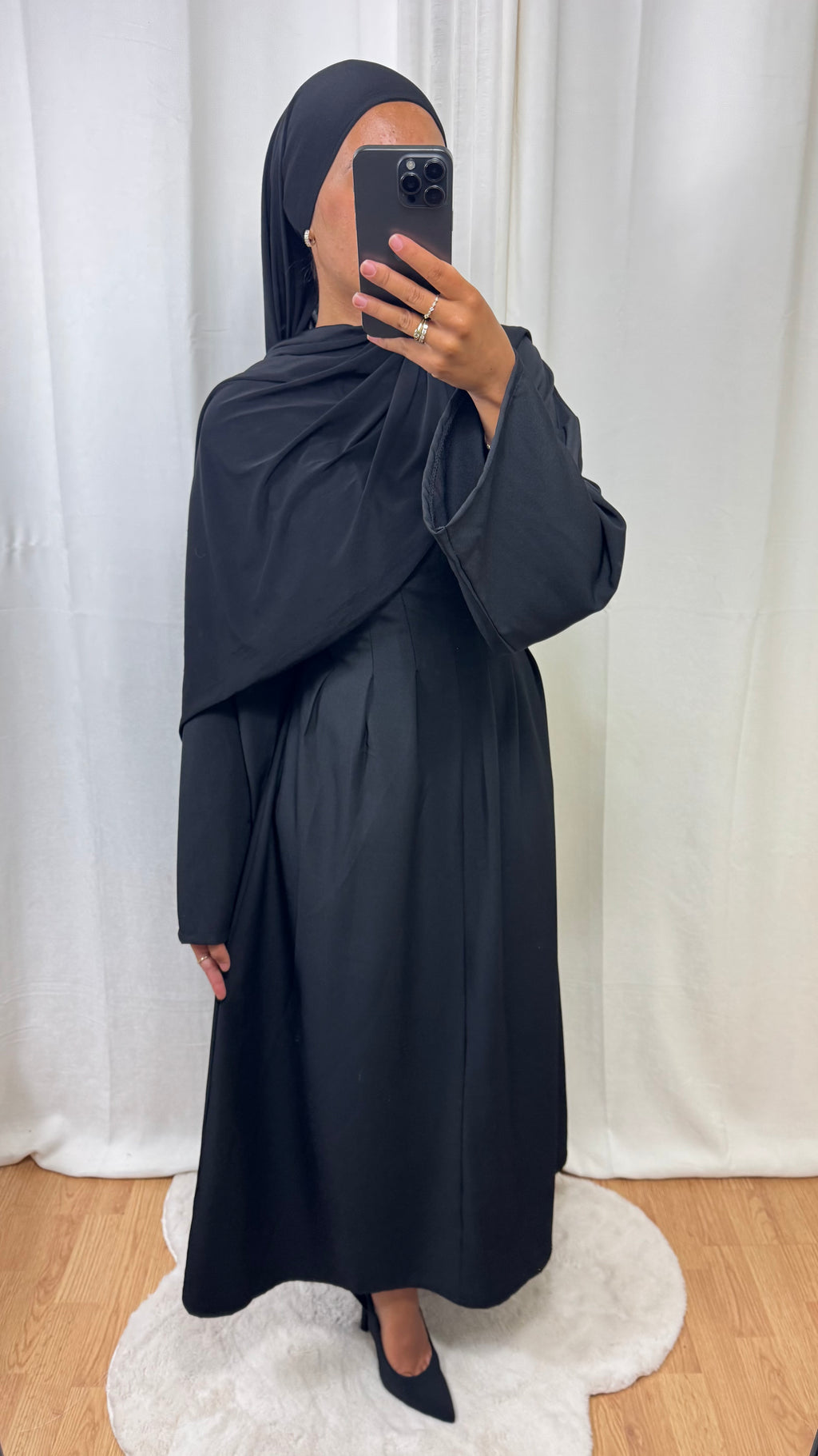 ROBE CINTRÉE - NOIR