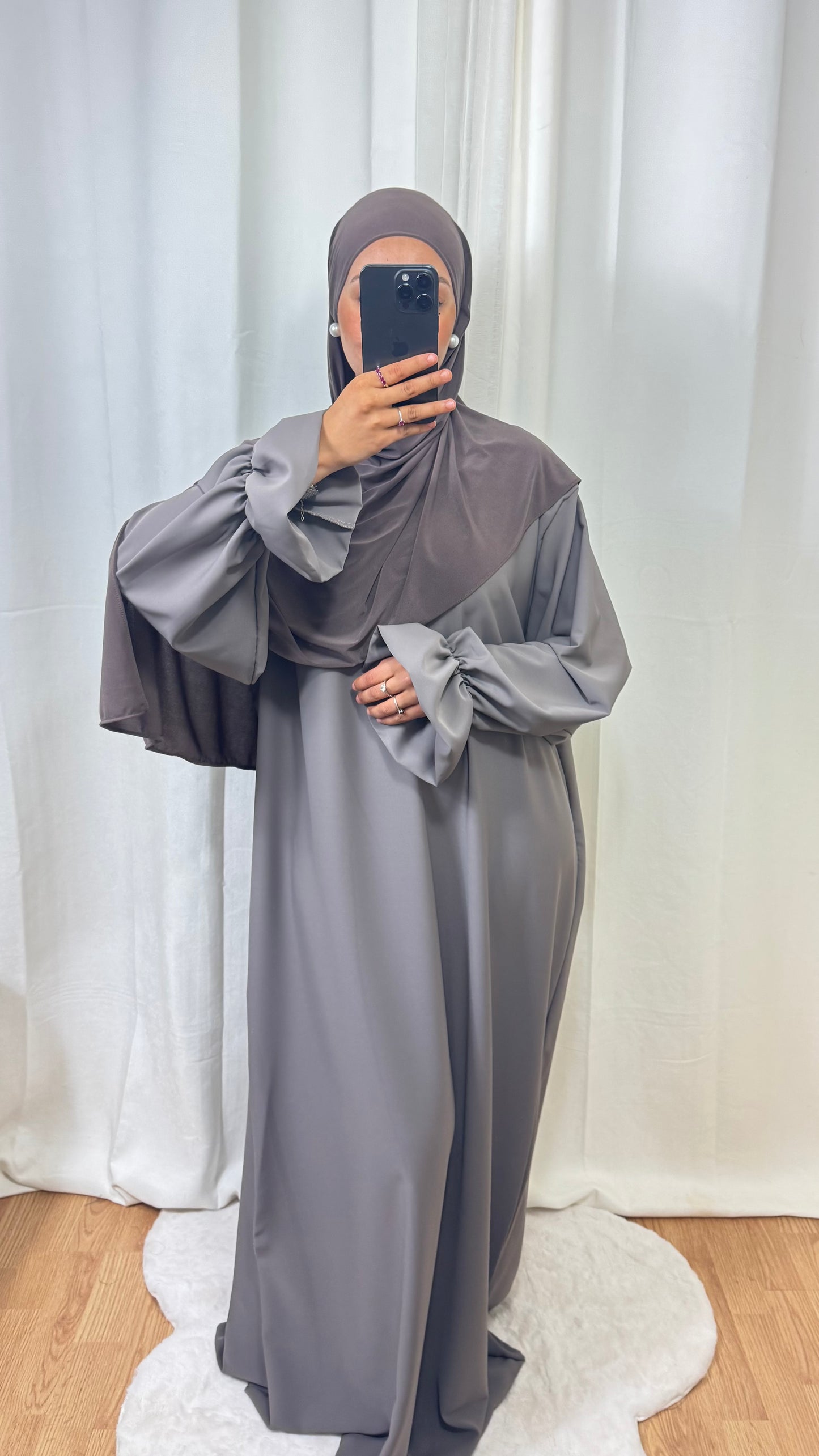 ABAYA ALBA - TAUPE