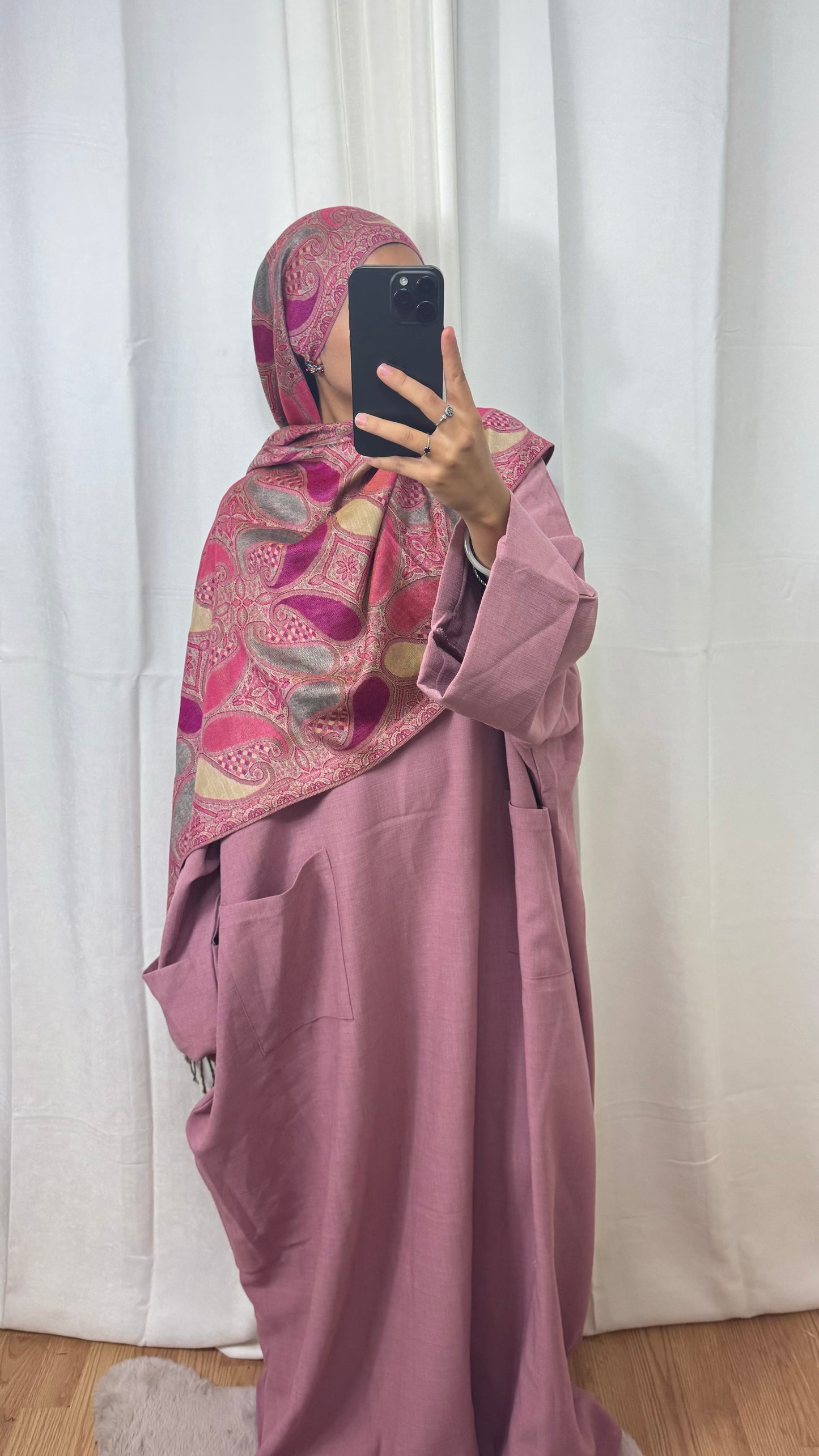 PASHMINA - ZYNAYA - ROSE BEIGE