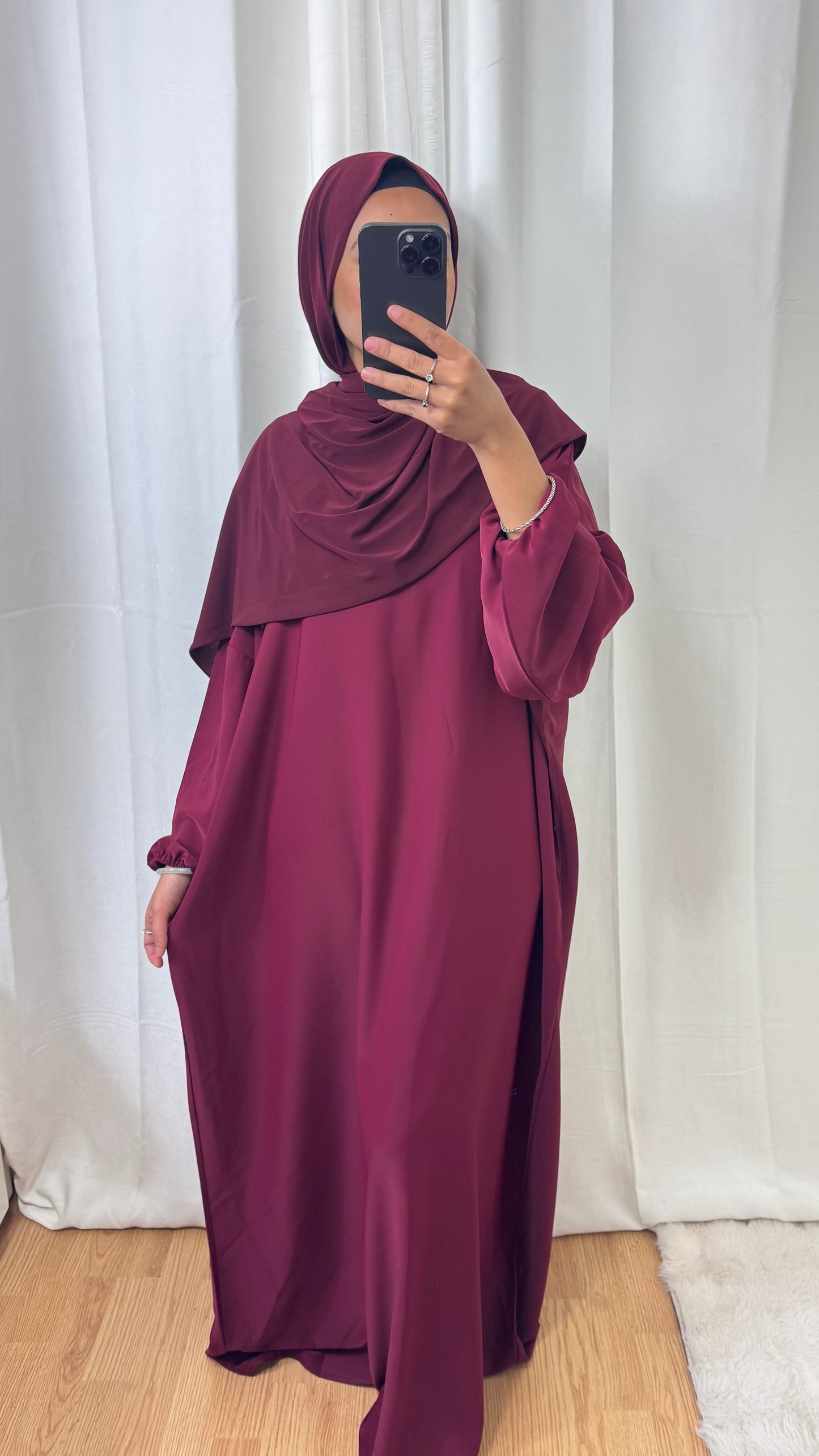 ABAYA BASIC - BORDEAUX