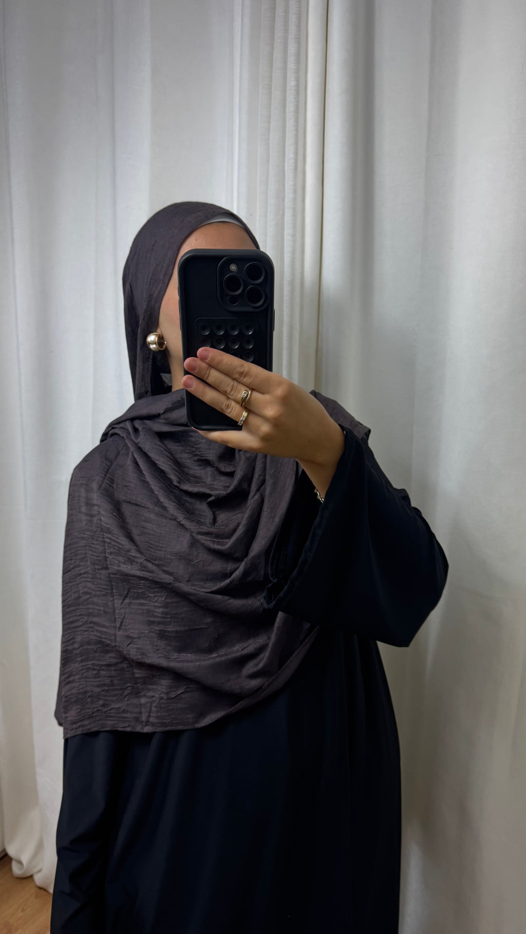 HIJAB COTON BAMBOO - MARRON