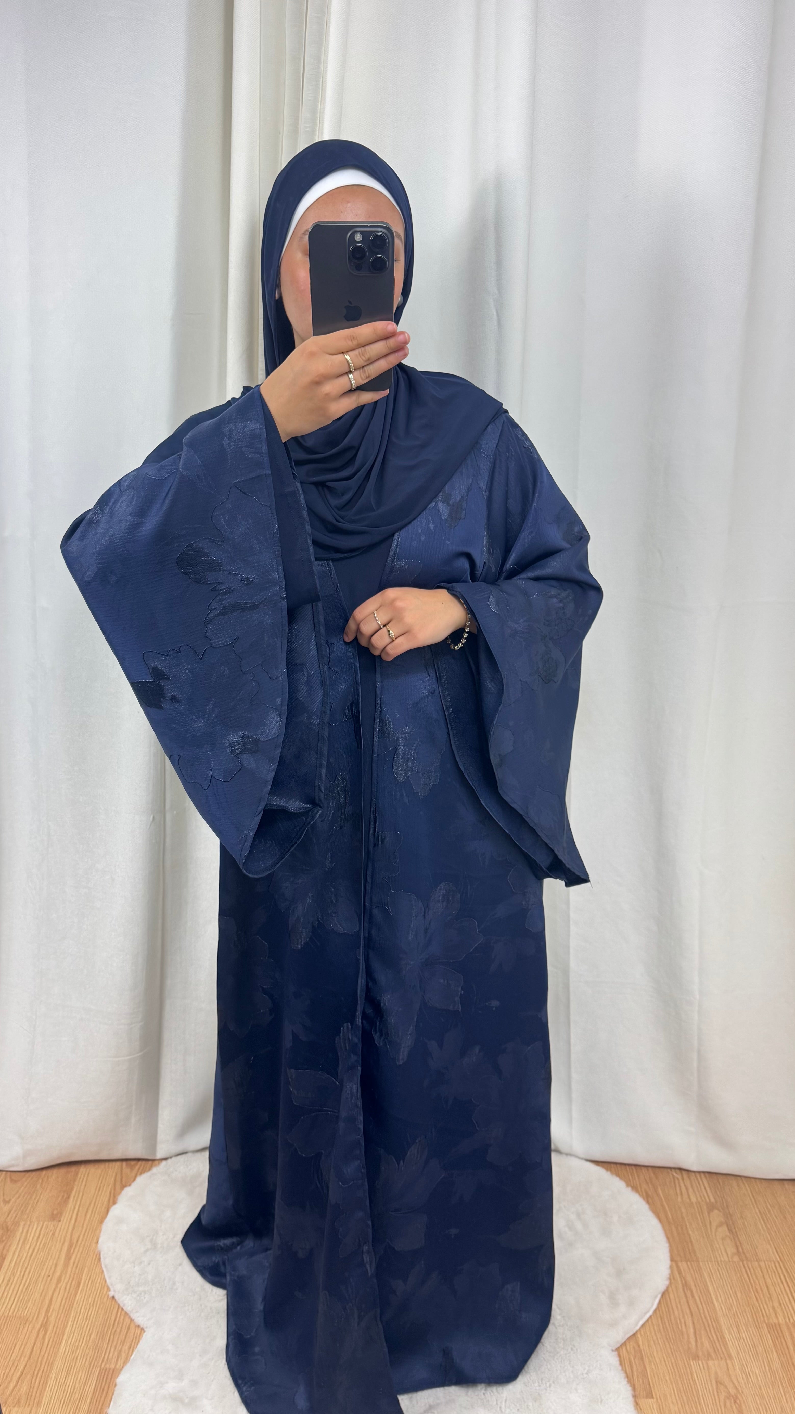 KIMONO ELÉA - BLEU MARINE