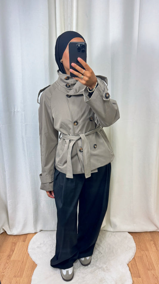 TRENCH COURT - TAUPE