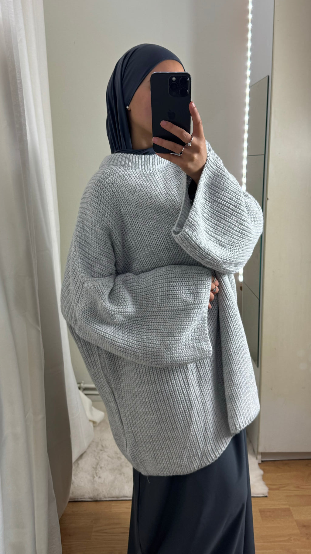 PULL ANY - GRIS CLAIR