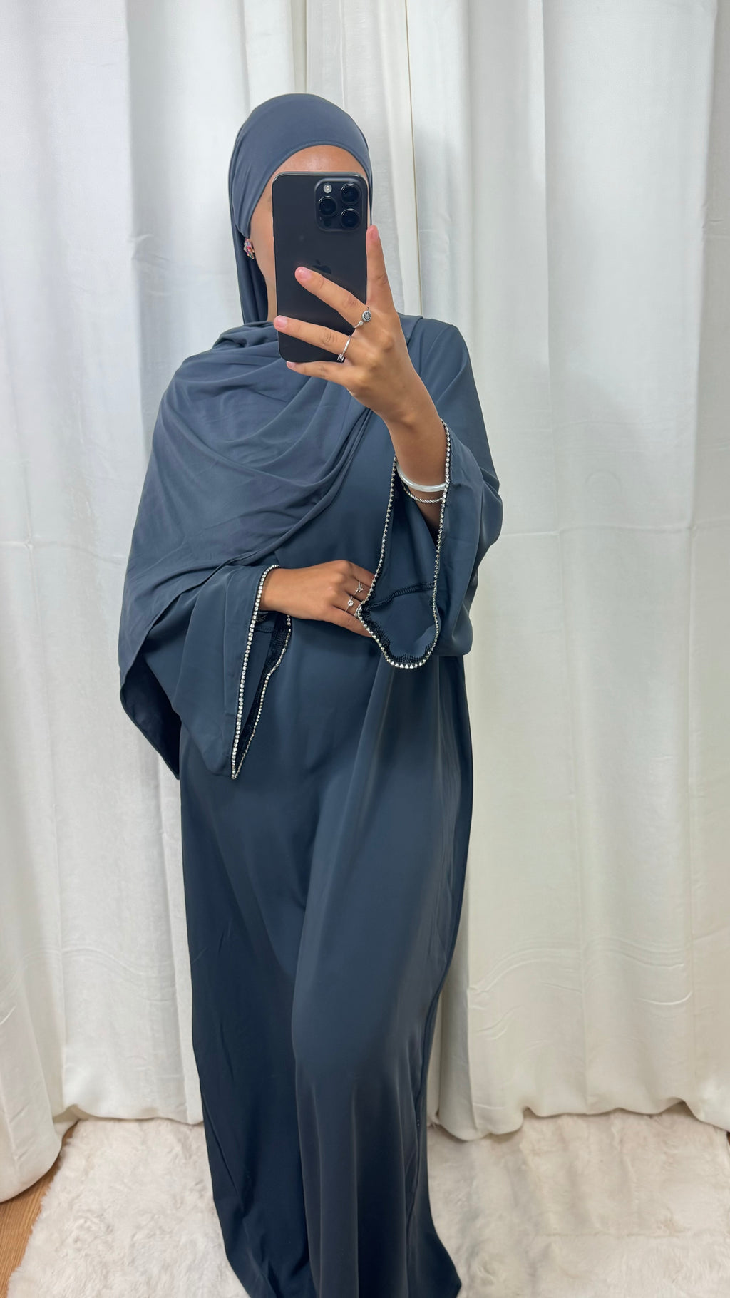 ABAYA SOLÉA - GRIS