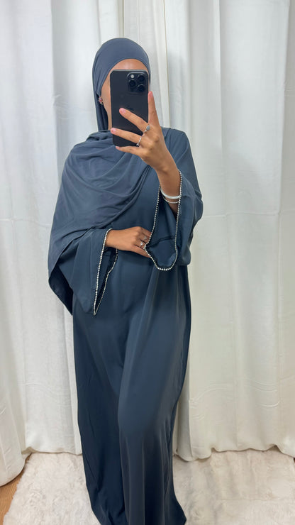 ABAYA SOLÉA - GRIS