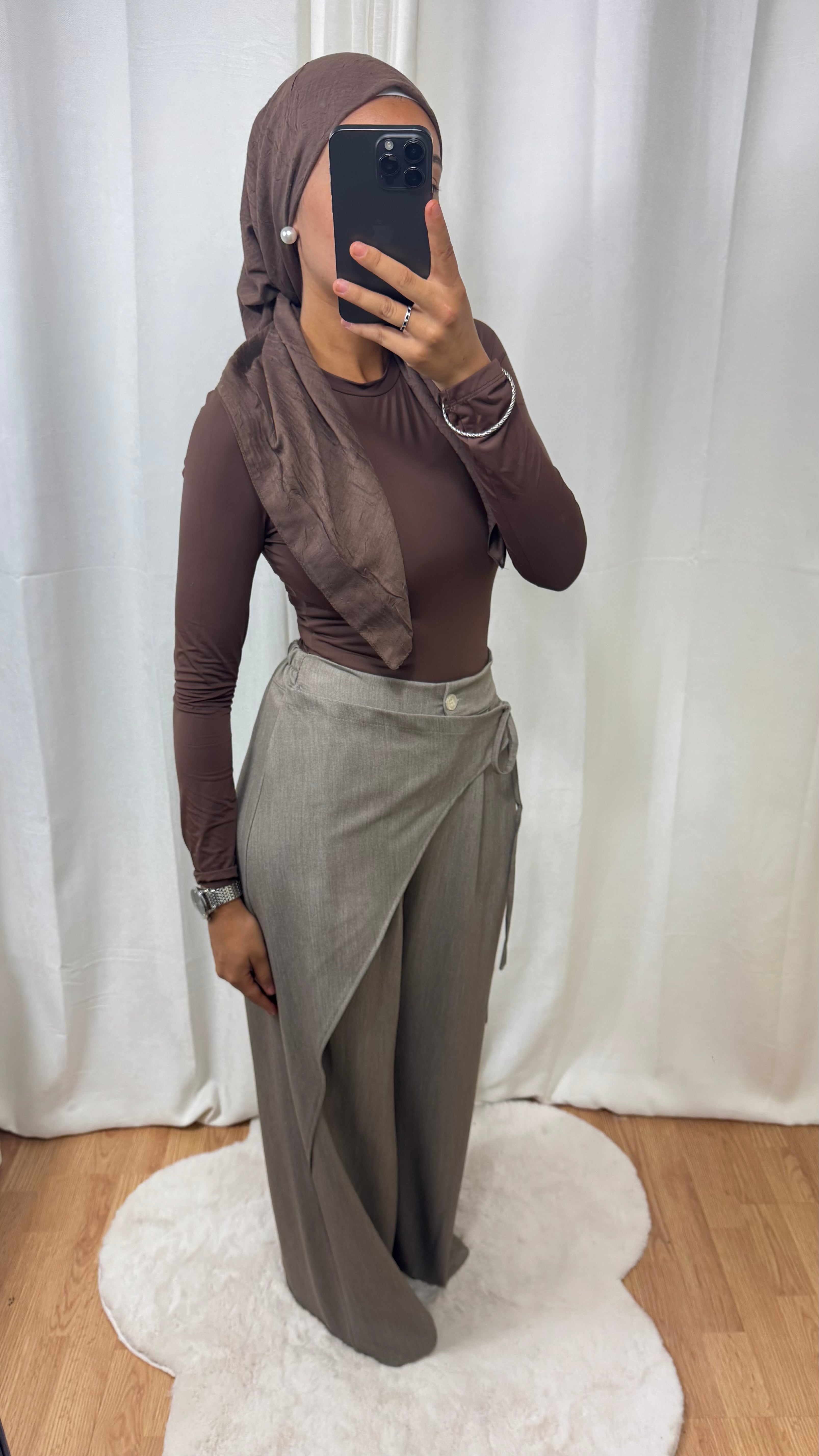 PANTALON EDA - TAUPE