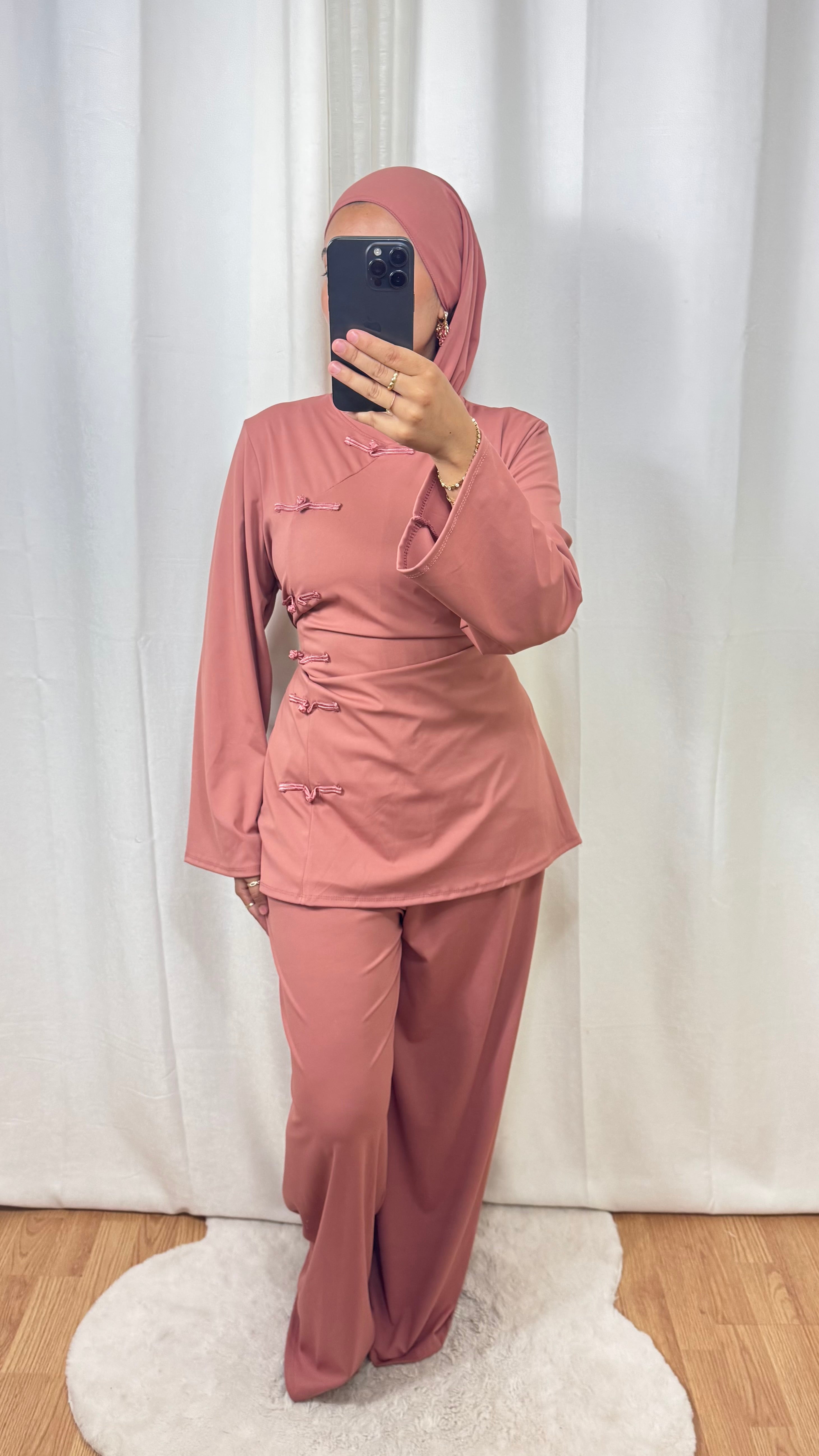 BURKINI SAKURA CINTRÉ - TERRACOTA