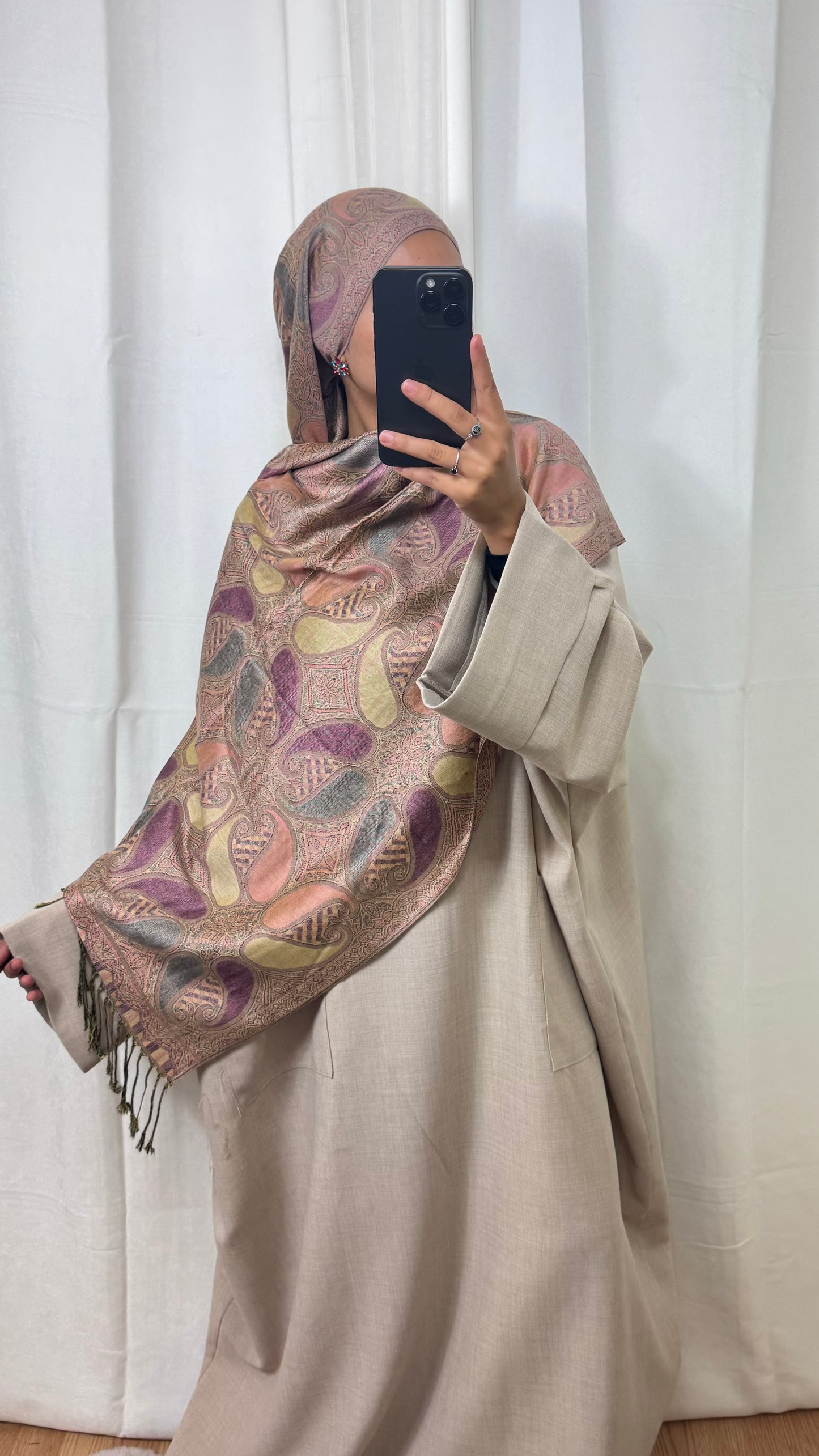 PASHMINA - ZYNAYA - BEIGE