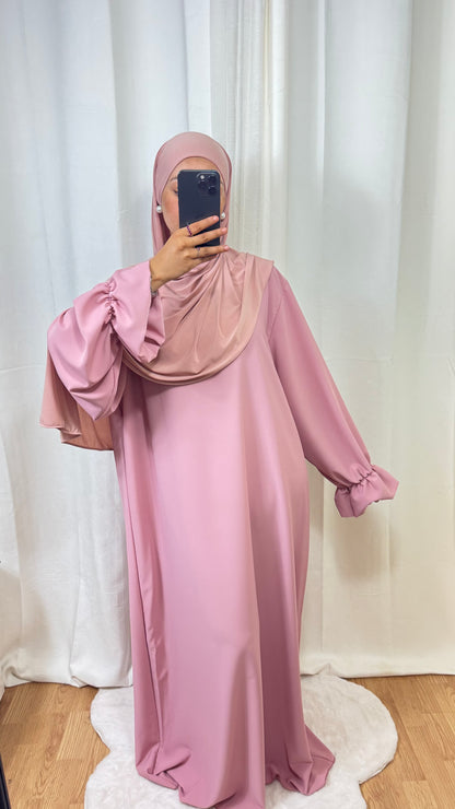 ABAYA ALBA - ROSE BONBON