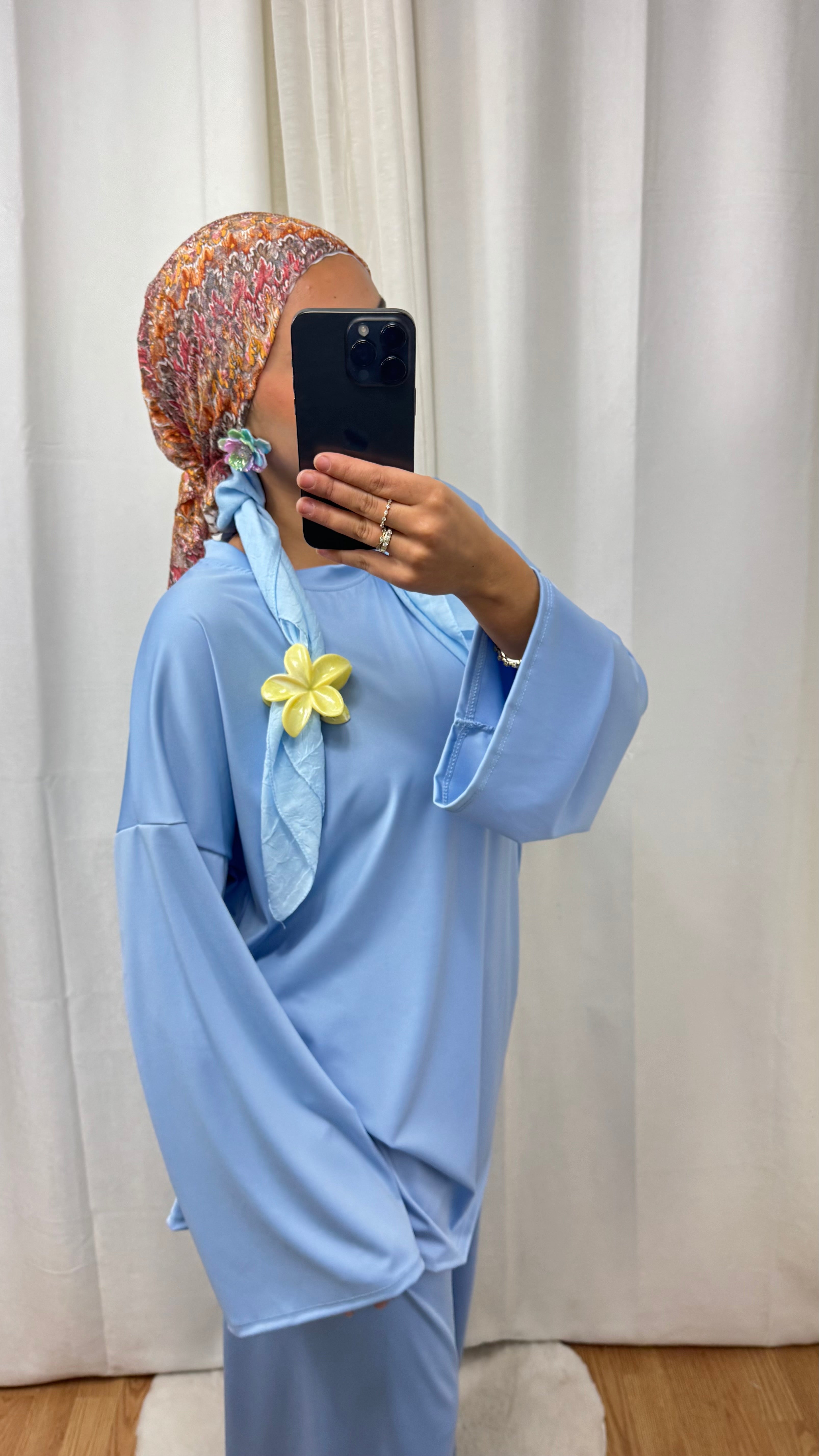 BURKINI CLASSY - BLEU PASTEL