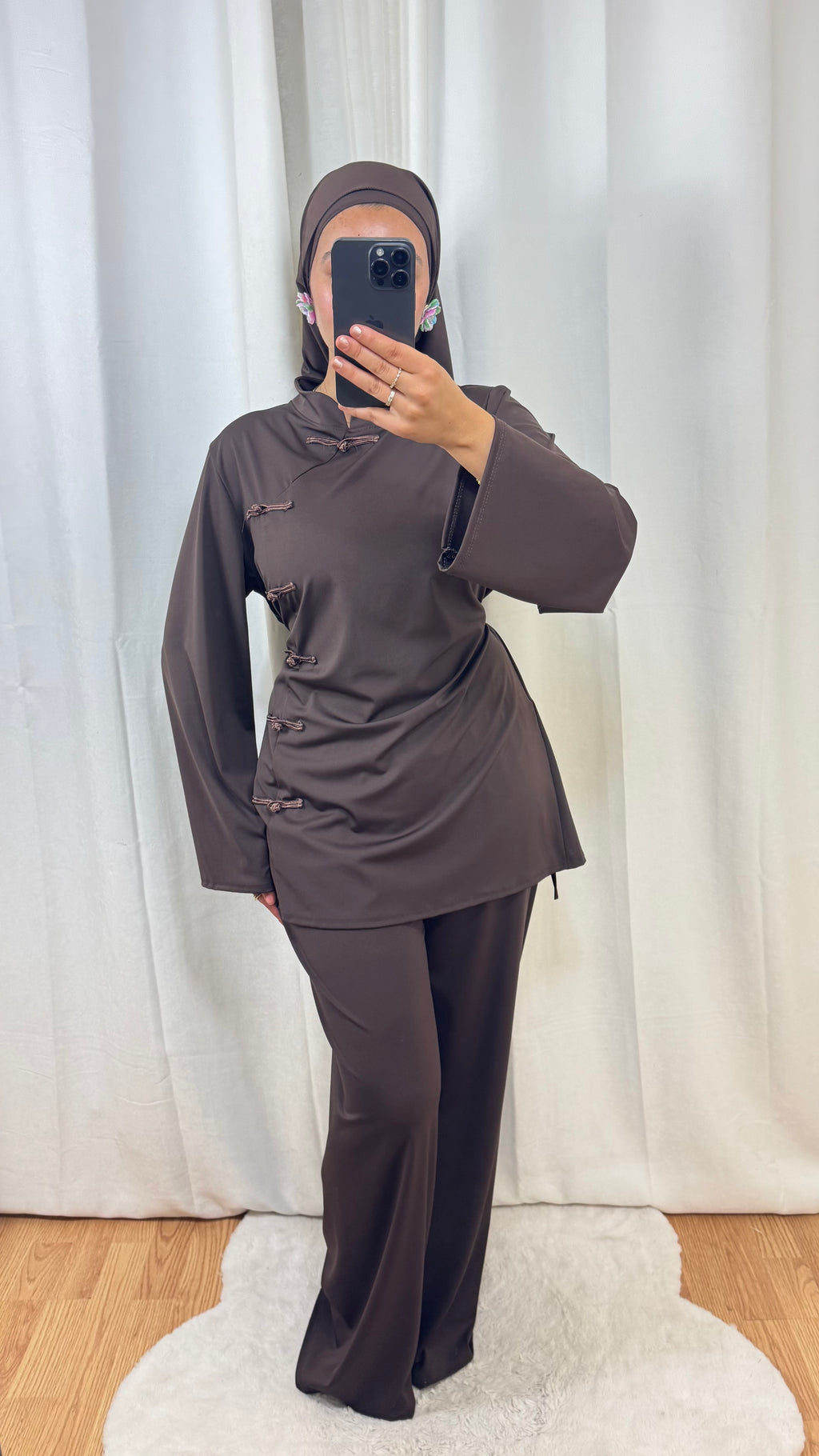 BURKINI SAKURA CINTRÉ - MARRON