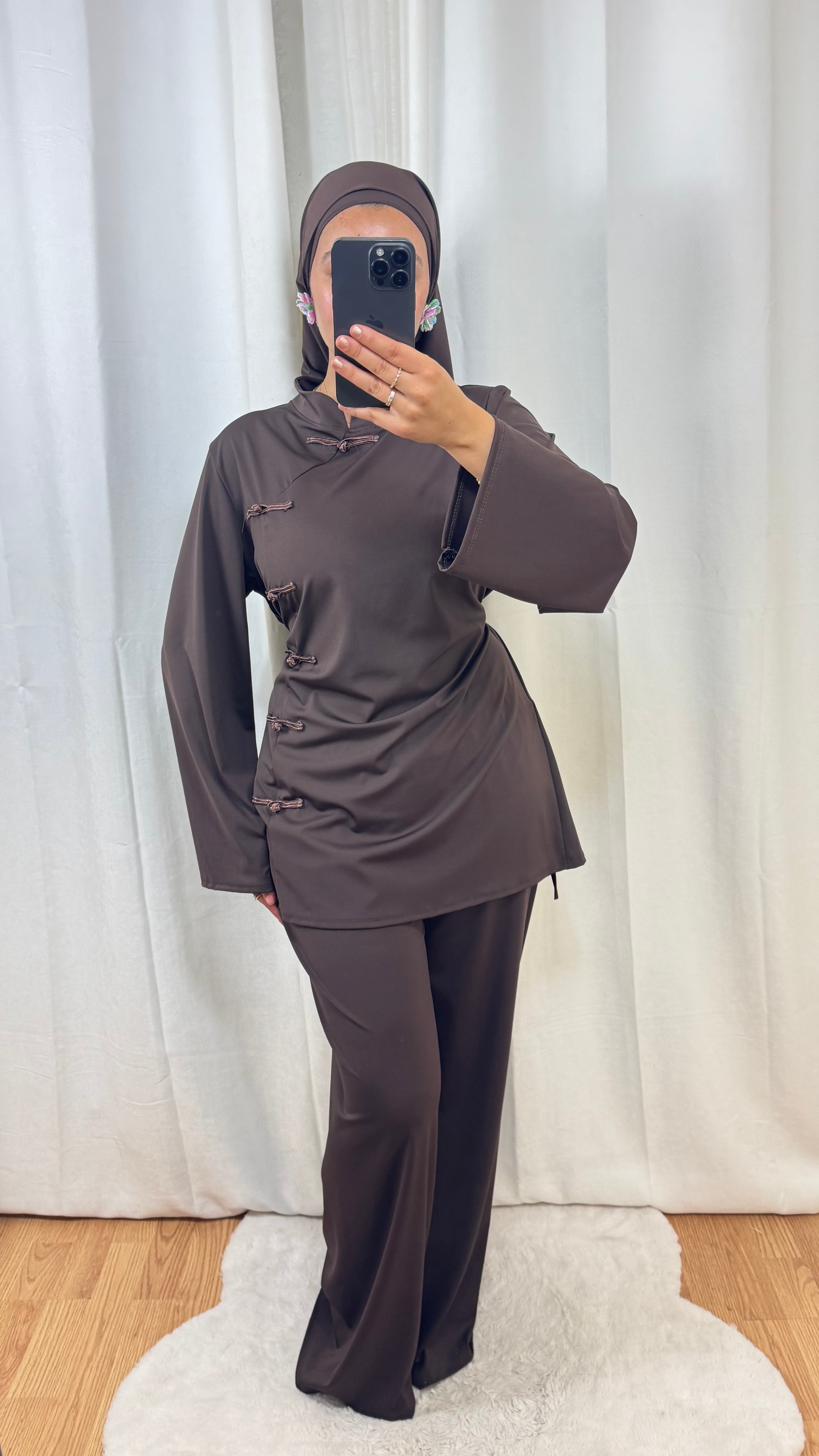 BURKINI SAKURA CINTRÉ - MARRON