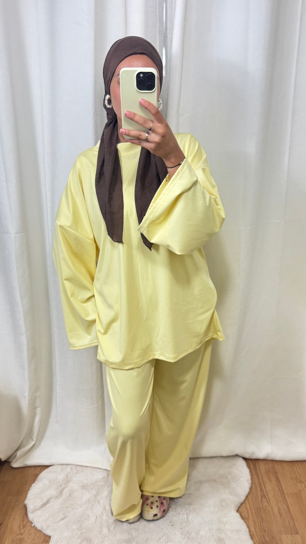 BURKINI CLASSY - JAUNE PÂLE