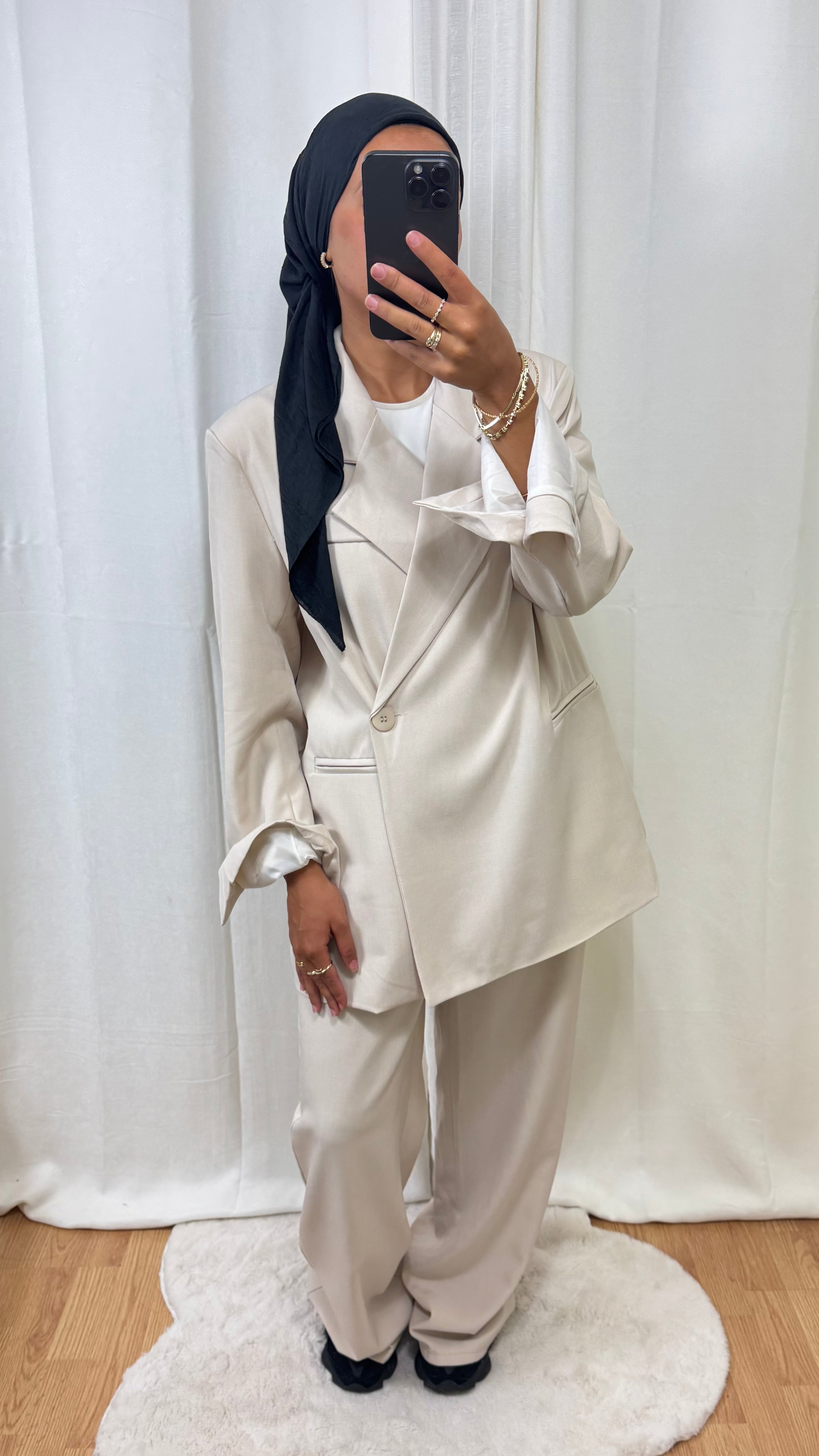 ENSEMBLE BLAZER - BEIGE