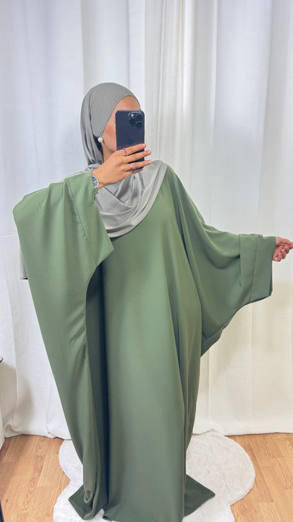 ABAYA SAOUDIENNE ELEGANCE - KAKI