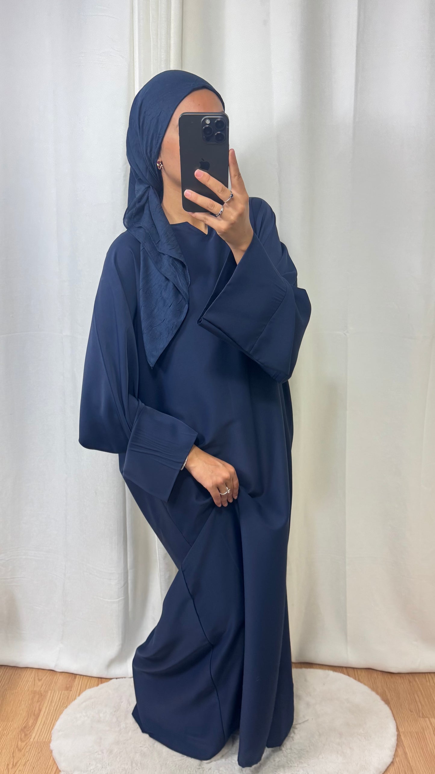 ABAYA AMBREEN - BLEU MARINE