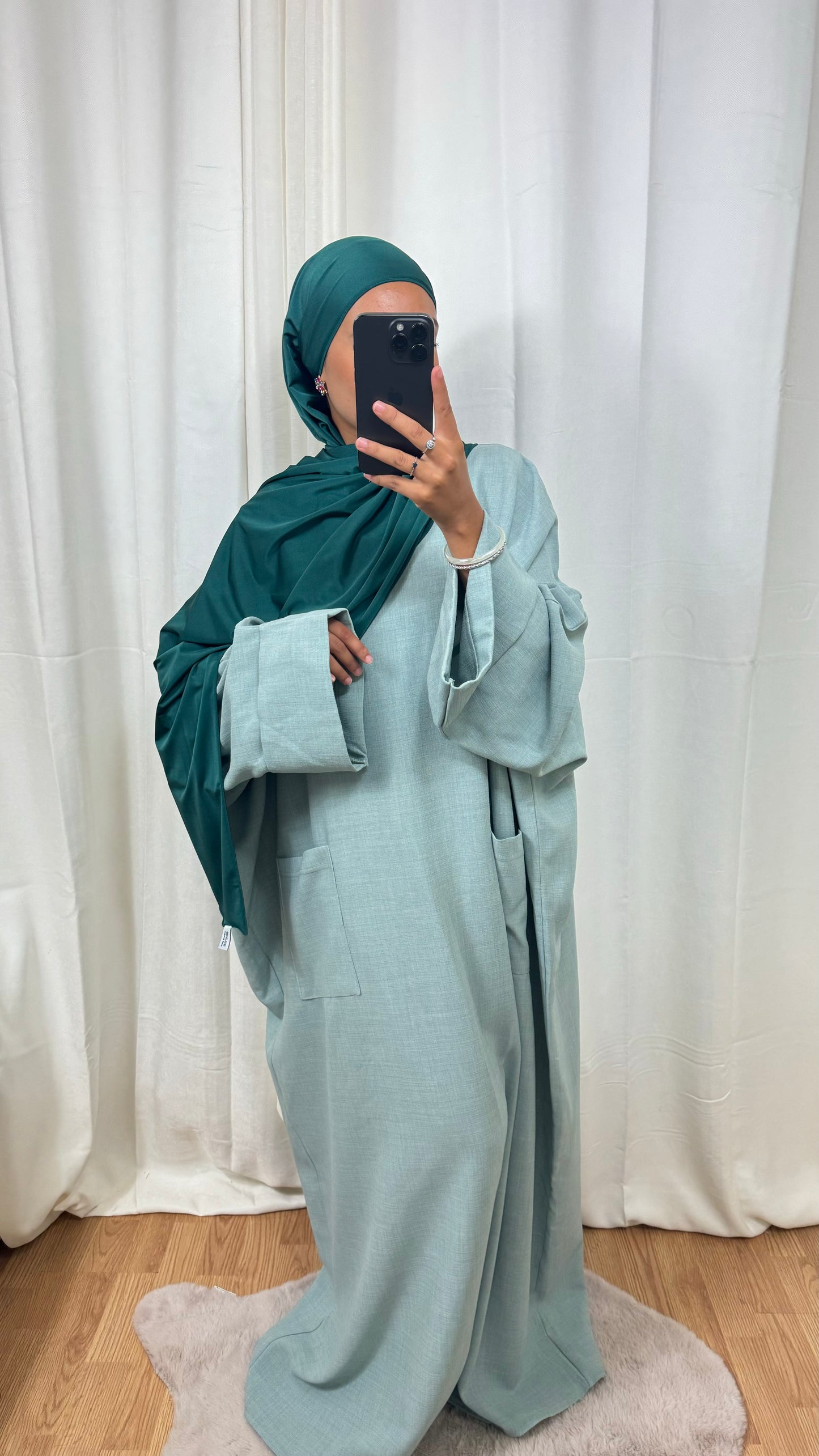 ABAYA AMBRE - VERT D’EAU