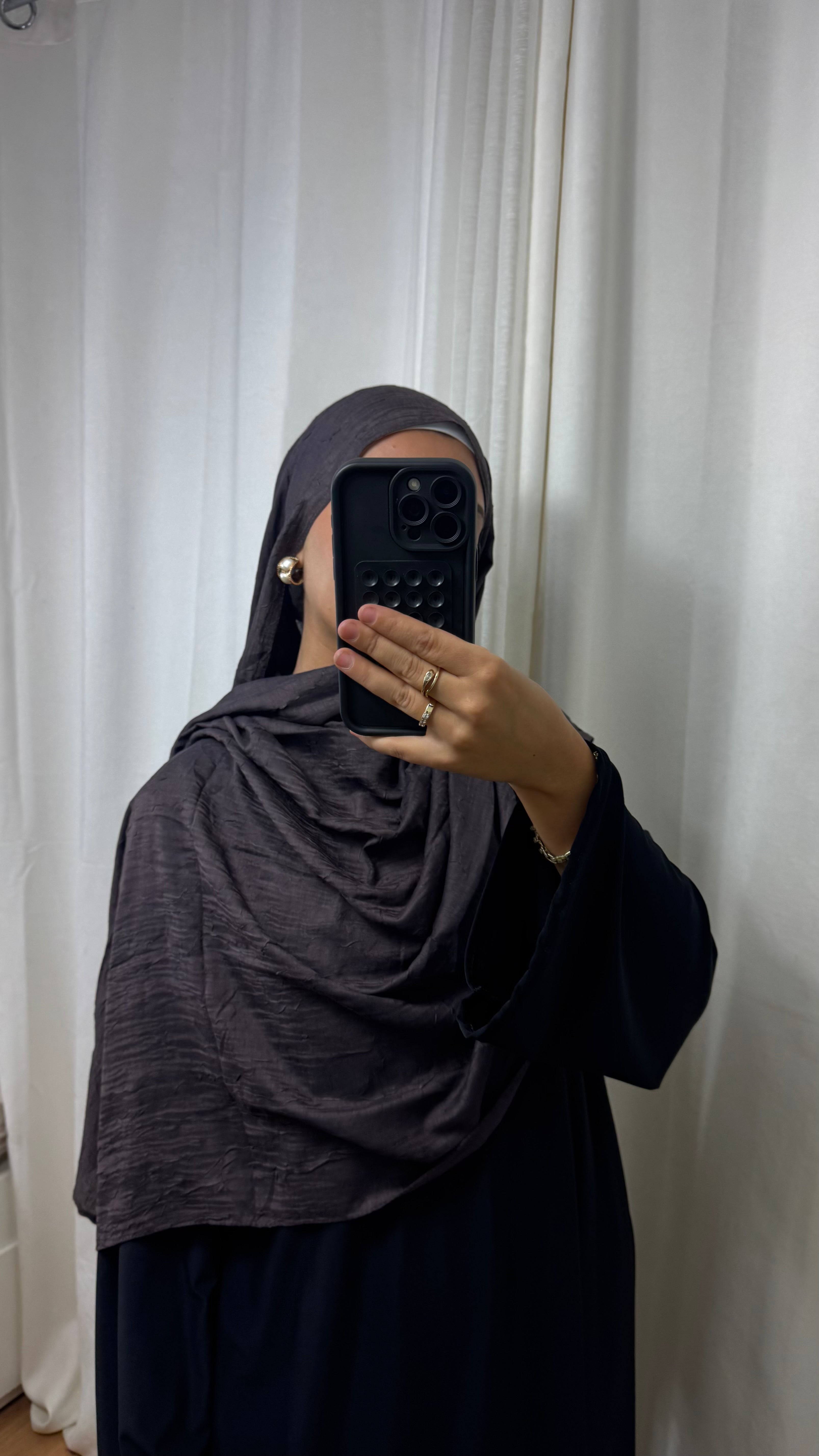 HIJAB COTON BAMBOO - MARRON