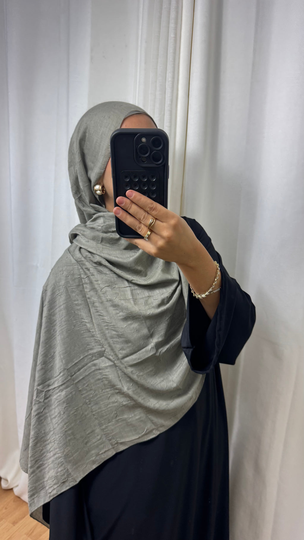 HIJAB COTON BAMBOO - KAKI CLAIR