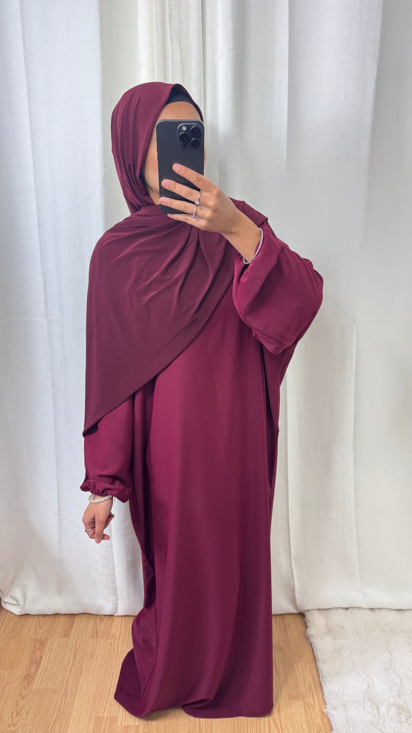 ABAYA BASIC - BORDEAUX