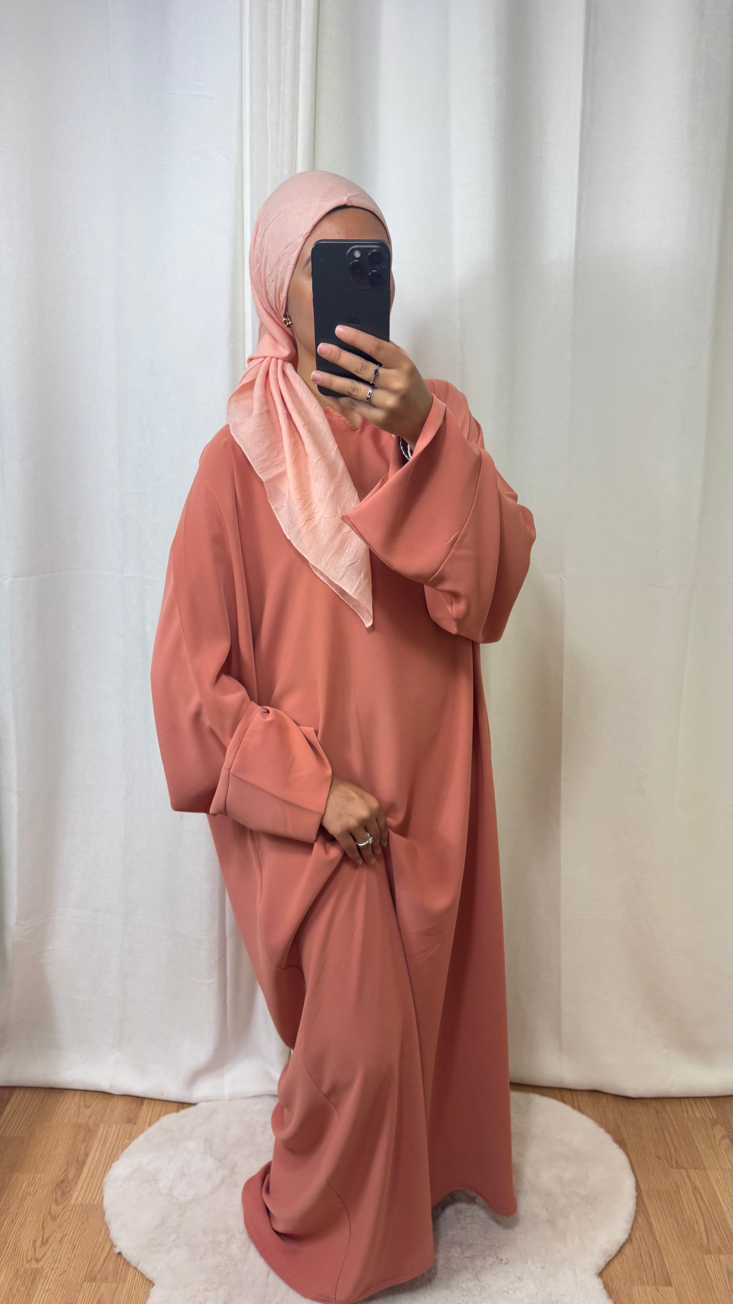 ABAYA AMBREEN - TERRACOTA