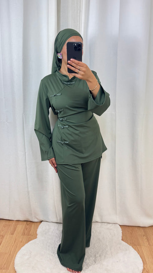 BURKINI SAKURA CINTRÉ - KAKI