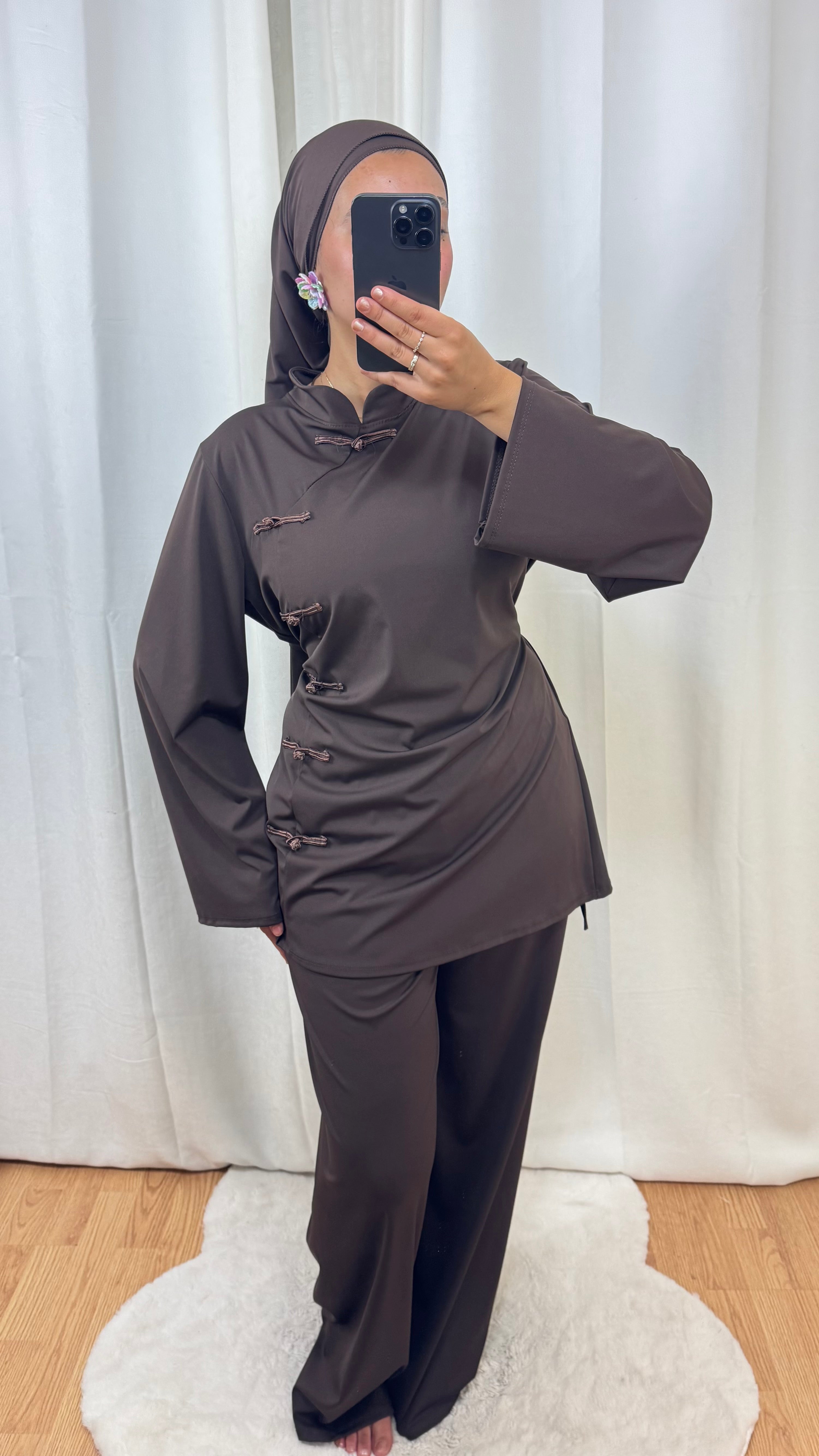 BURKINI SAKURA CINTRÉ - MARRON