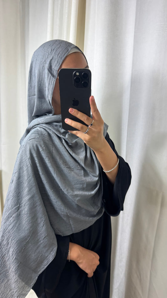 HIJAB COTON BAMBOO - GRIS