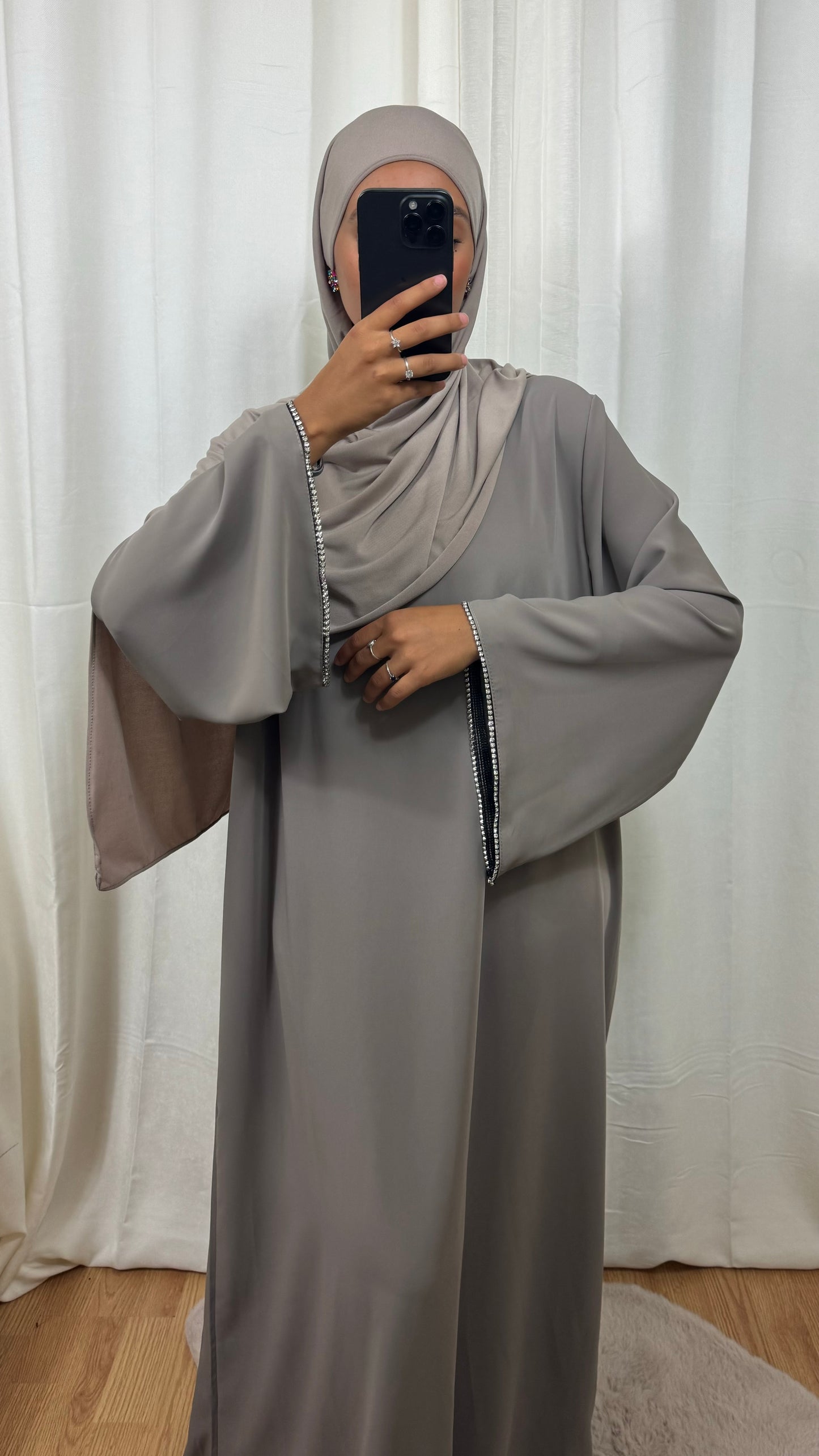 ABAYA SOLÉA - TAUPE