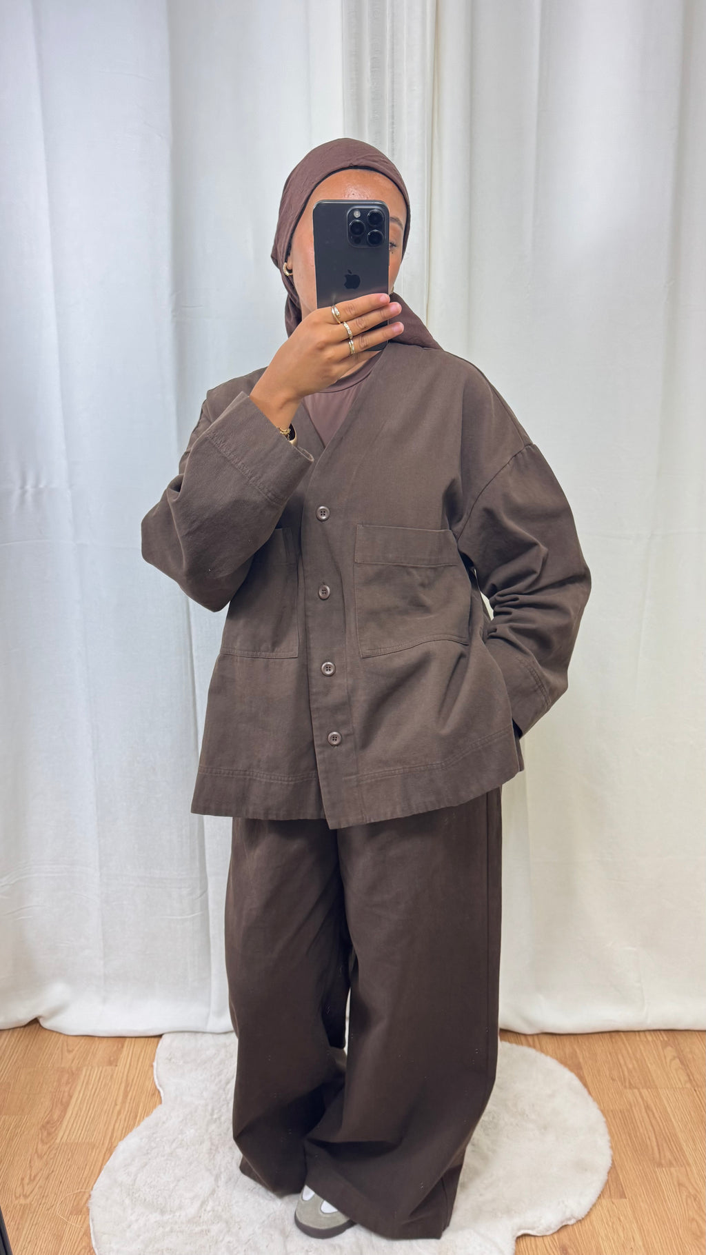 ENSEMBLE AUTOMNE - MARRON
