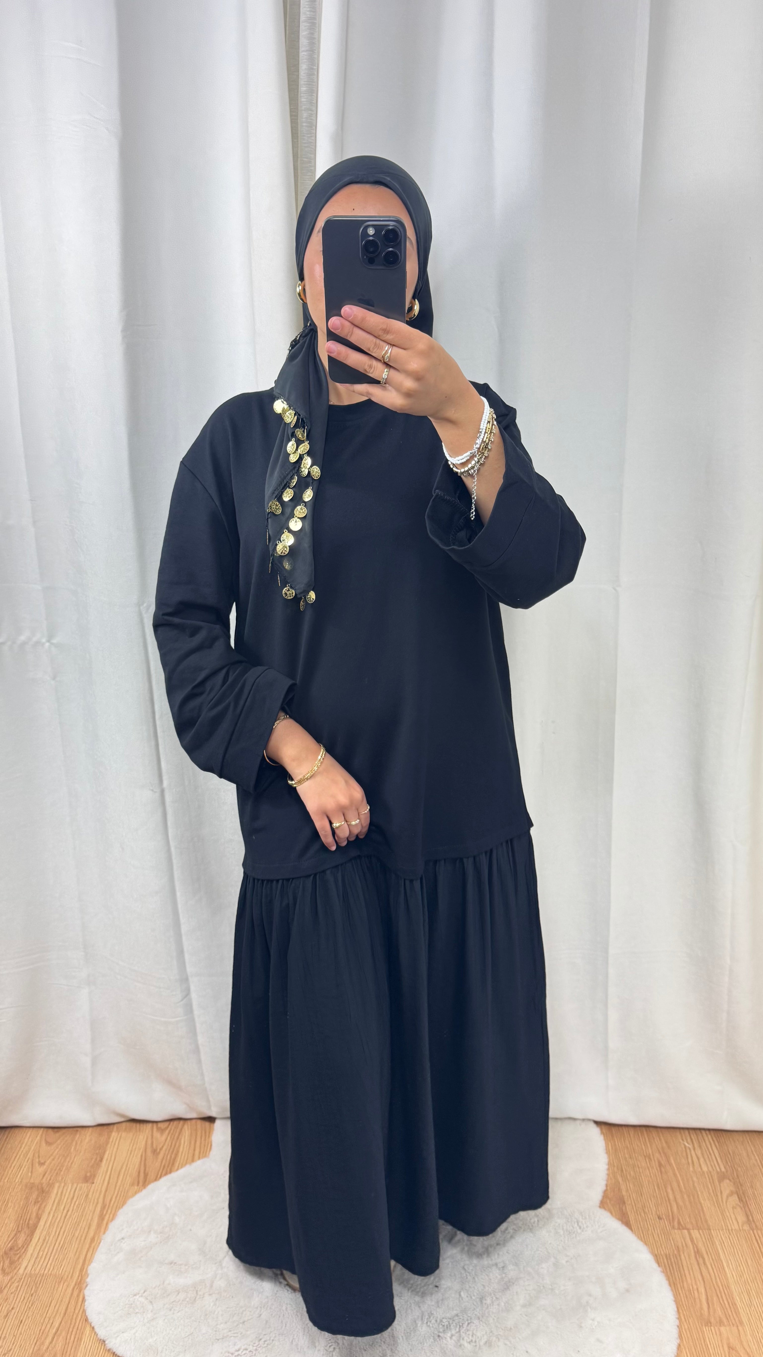 ROBE ARIA - NOIR