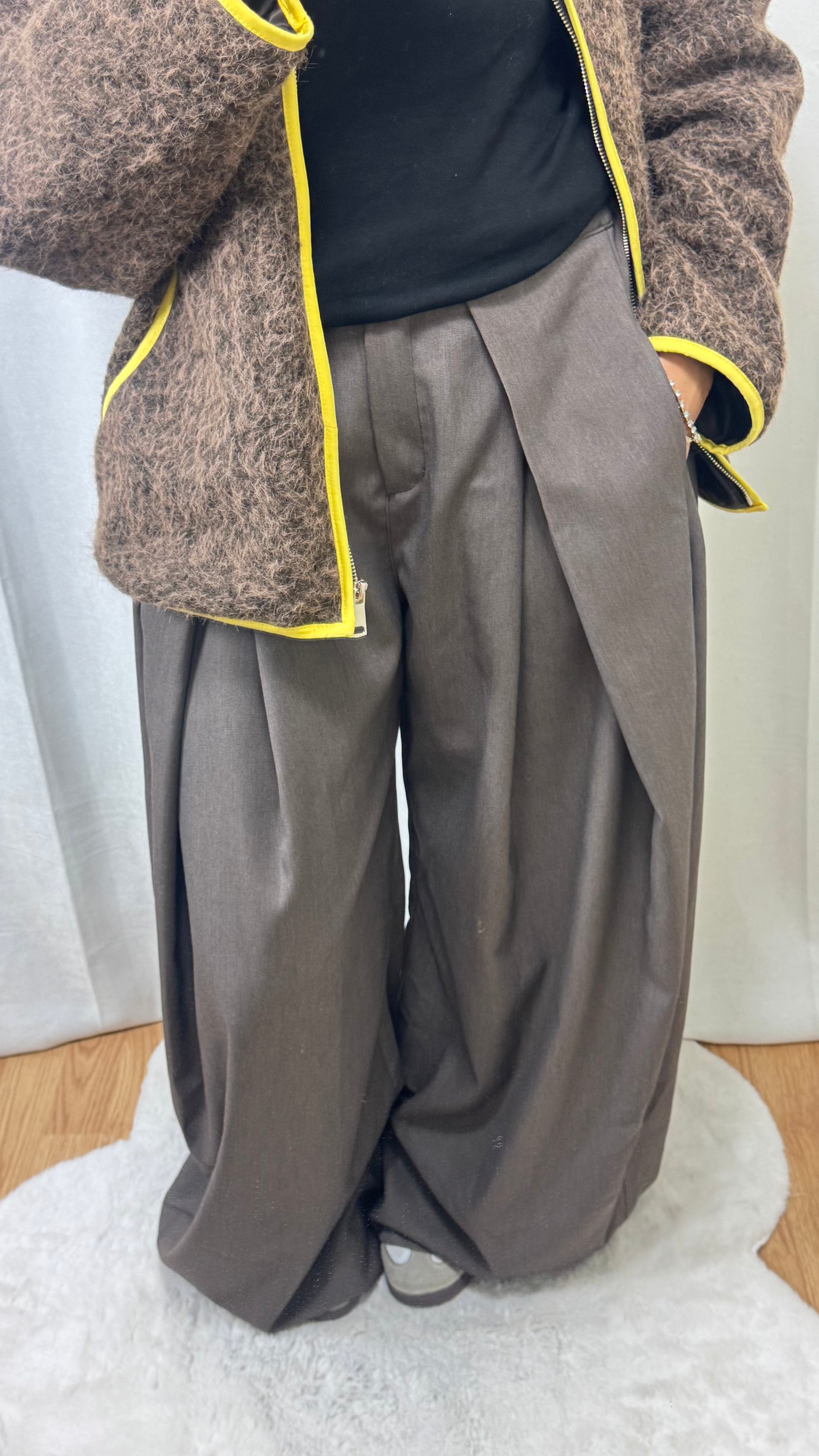 CARDIGAN ZARA - MARRON