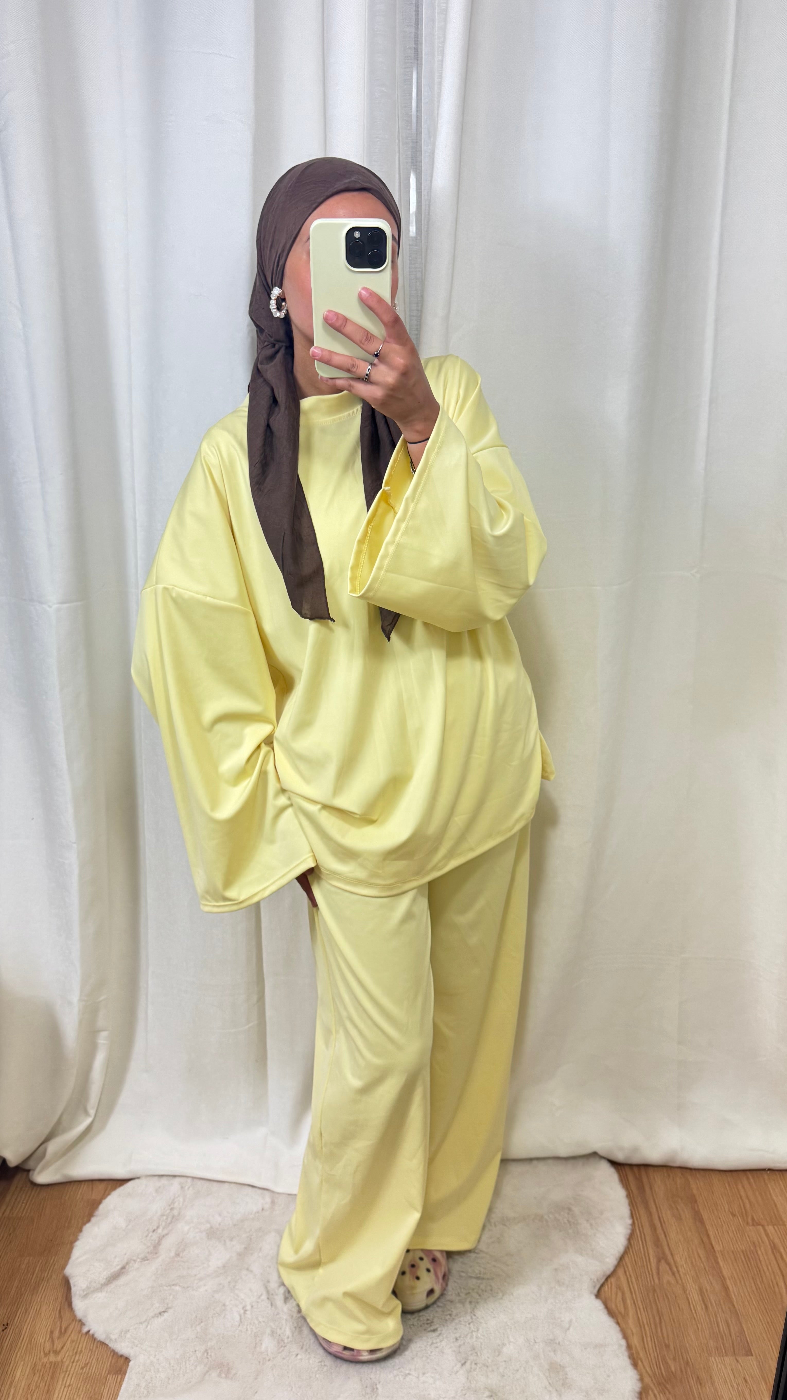 BURKINI CLASSY - JAUNE PÂLE