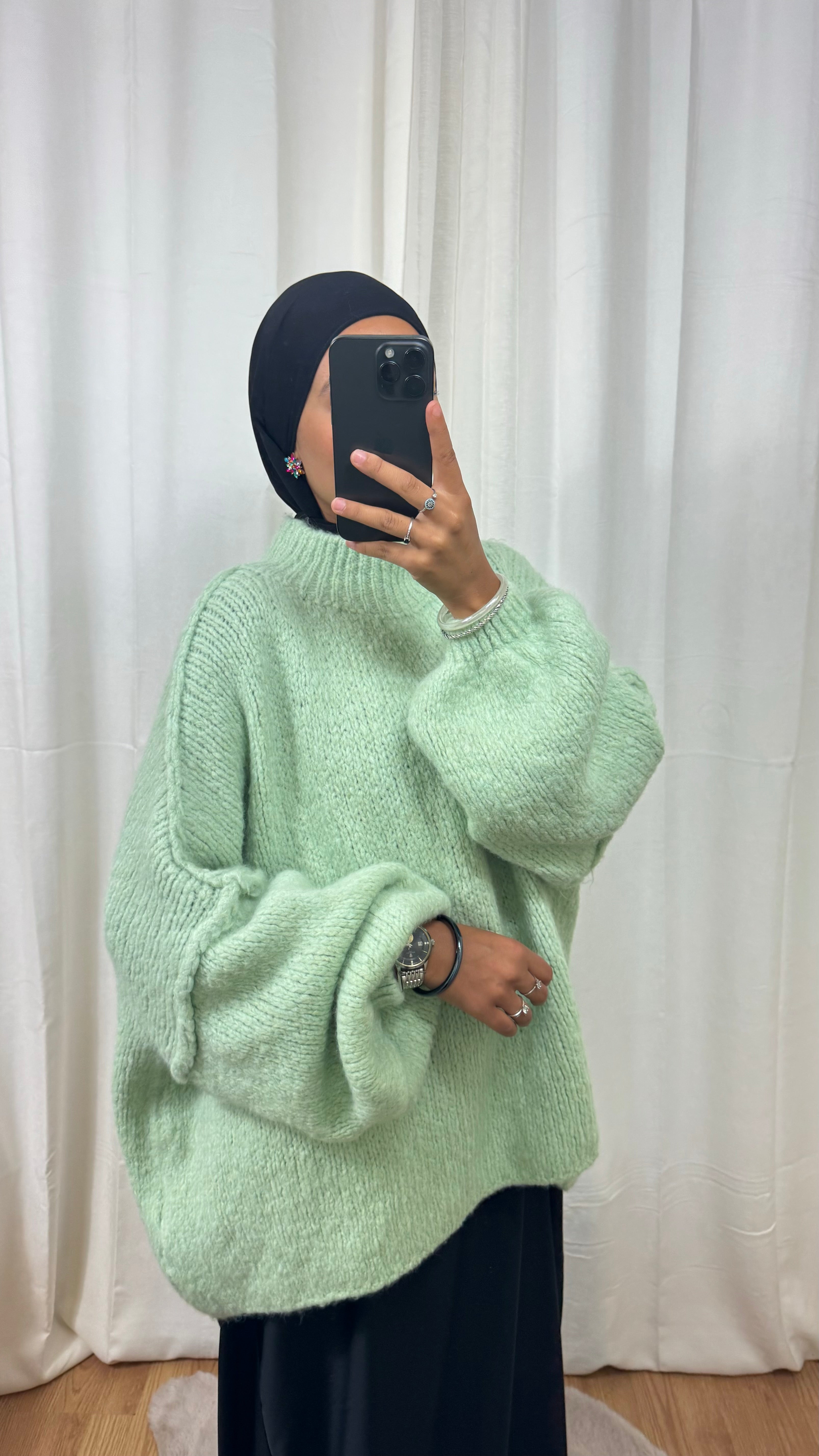 PULL LOLA - VERT D’EAU
