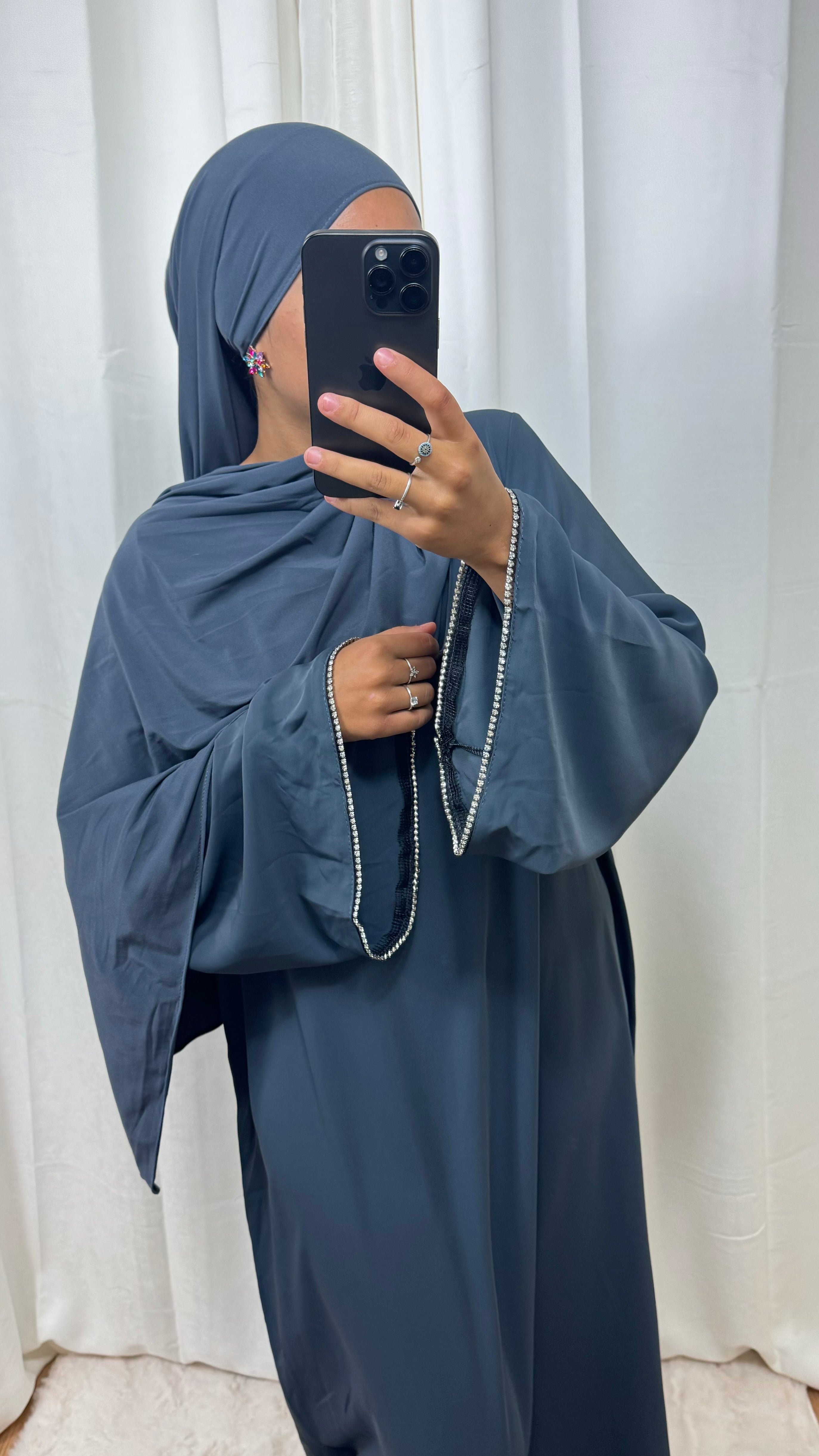 ABAYA SOLÉA - GRIS