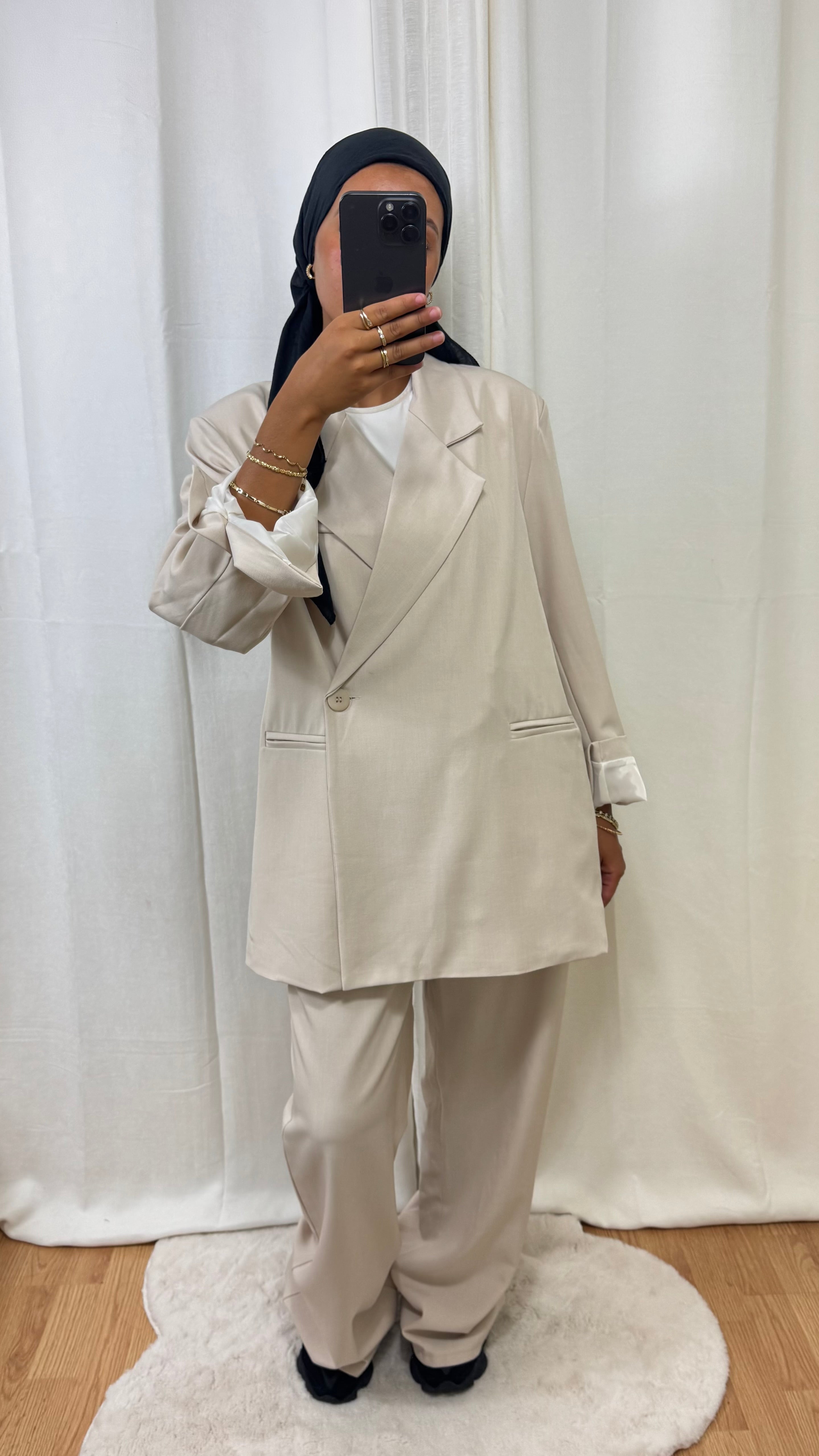 ENSEMBLE BLAZER - BEIGE