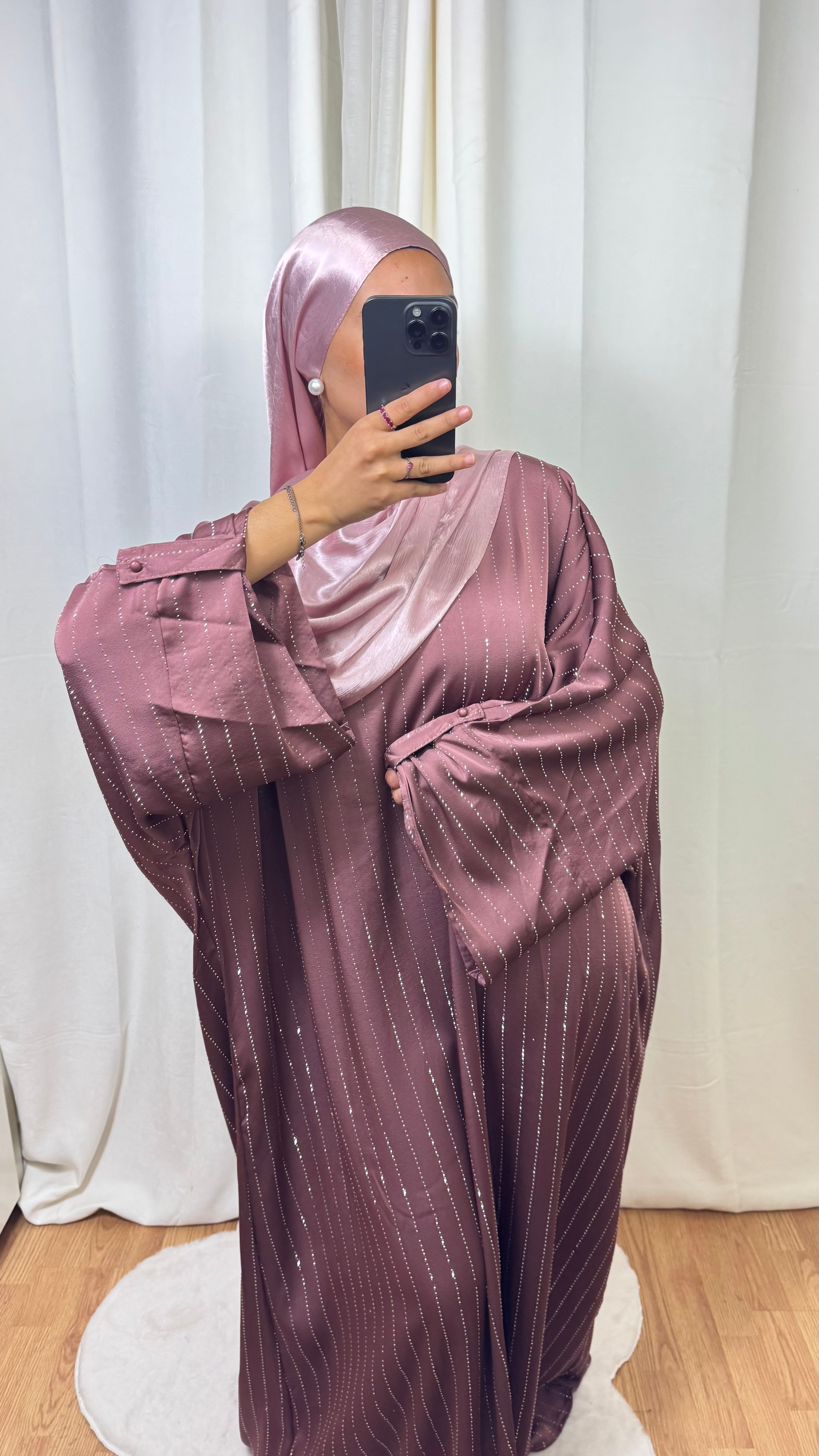 ABAYA MELISSA - ROSE