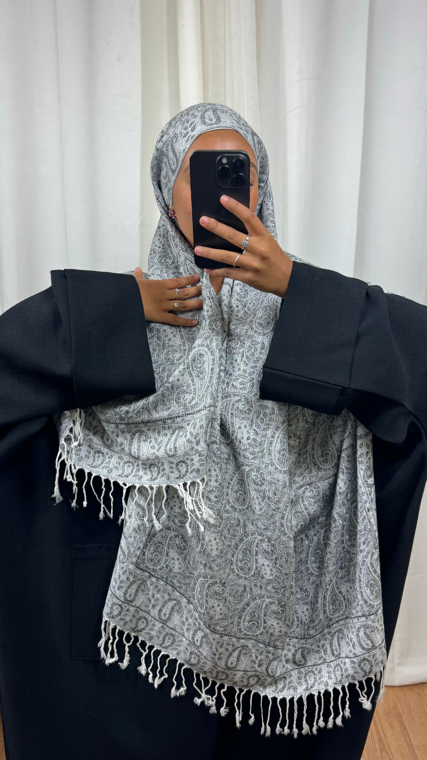 PASHMINA - AZÉLIE - GRIS