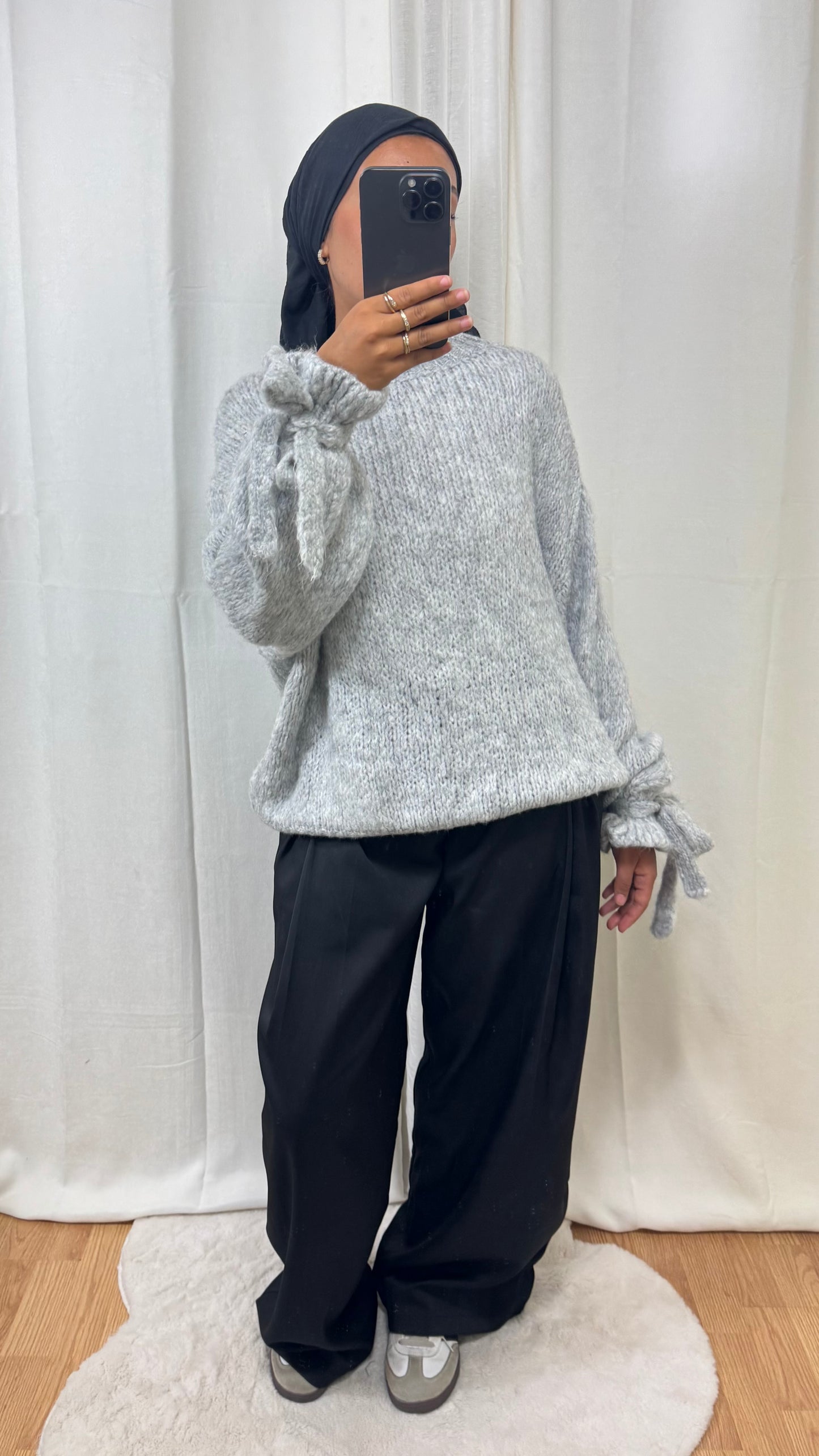 PULL LANA - GRIS CLAIR